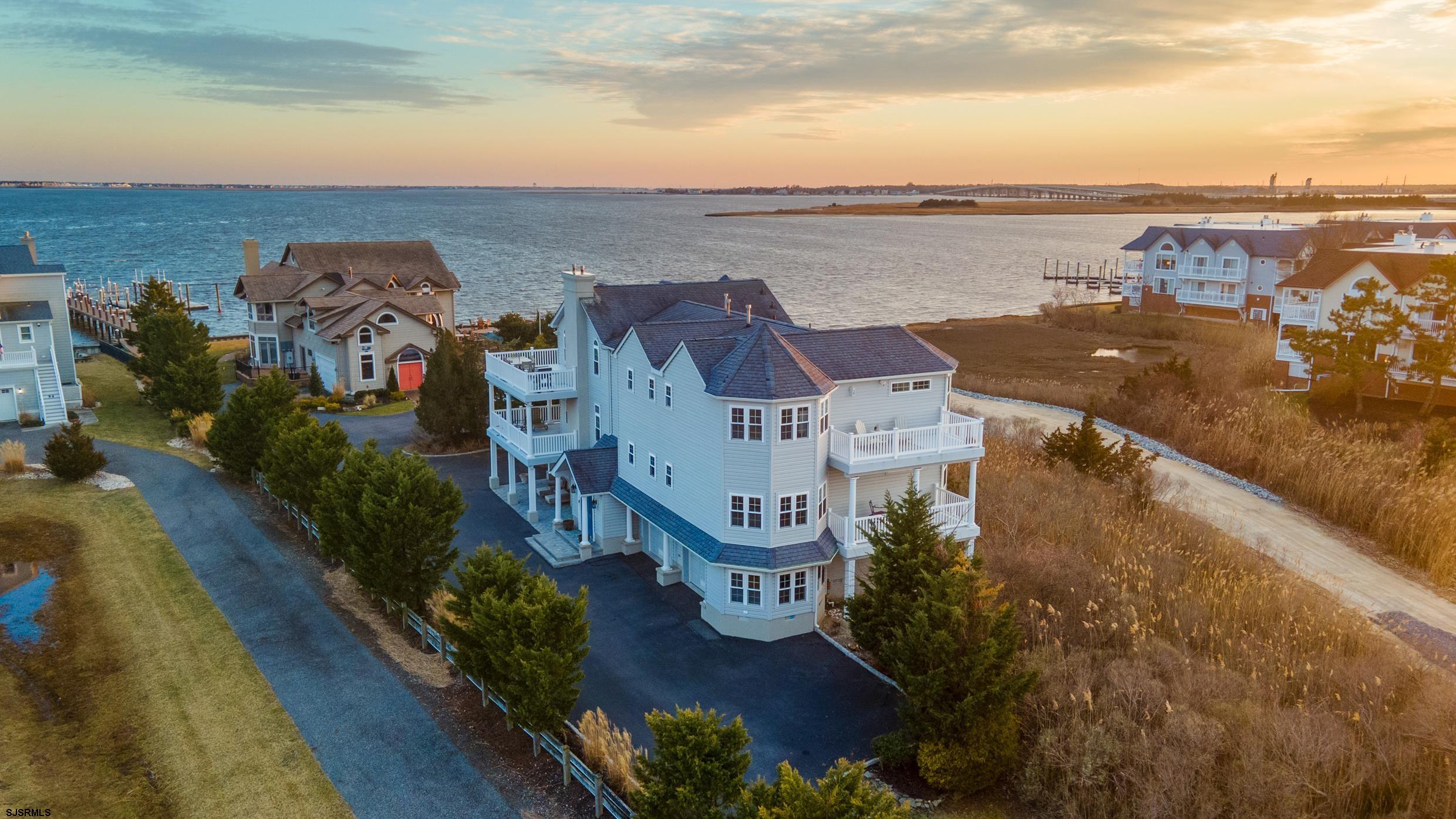 102 Broadway, Unit 2 Somers Point, NJ 08244 - Photo 75 of 98 an aerial view of a house with a garden