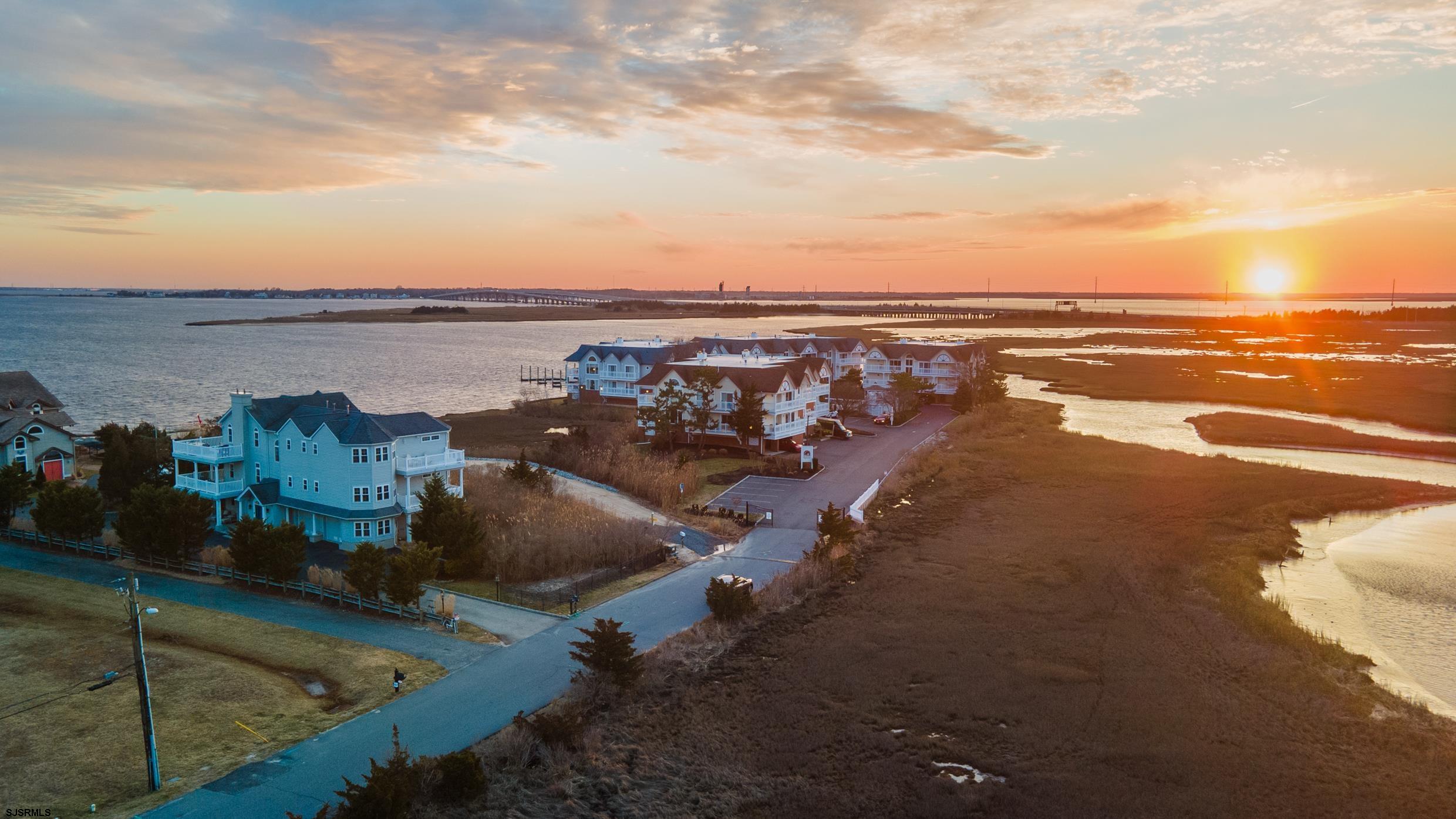 102 Broadway, Unit 2 Somers Point, NJ 08244 - Photo 94 of 98 an aerial view of a house with a ocean view
