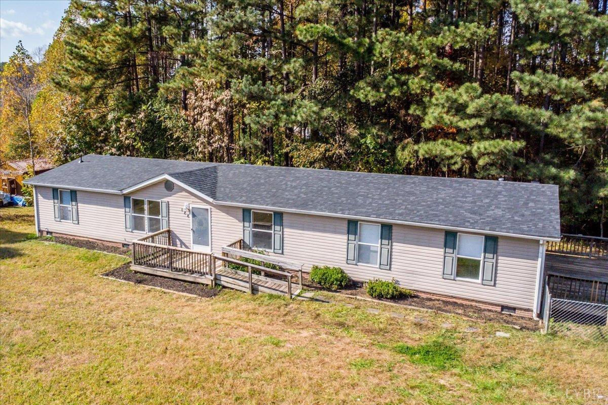 128 Douglas Drive Dry Fork, VA 24549 - Photo 42 of 45 front view of a house with a yard