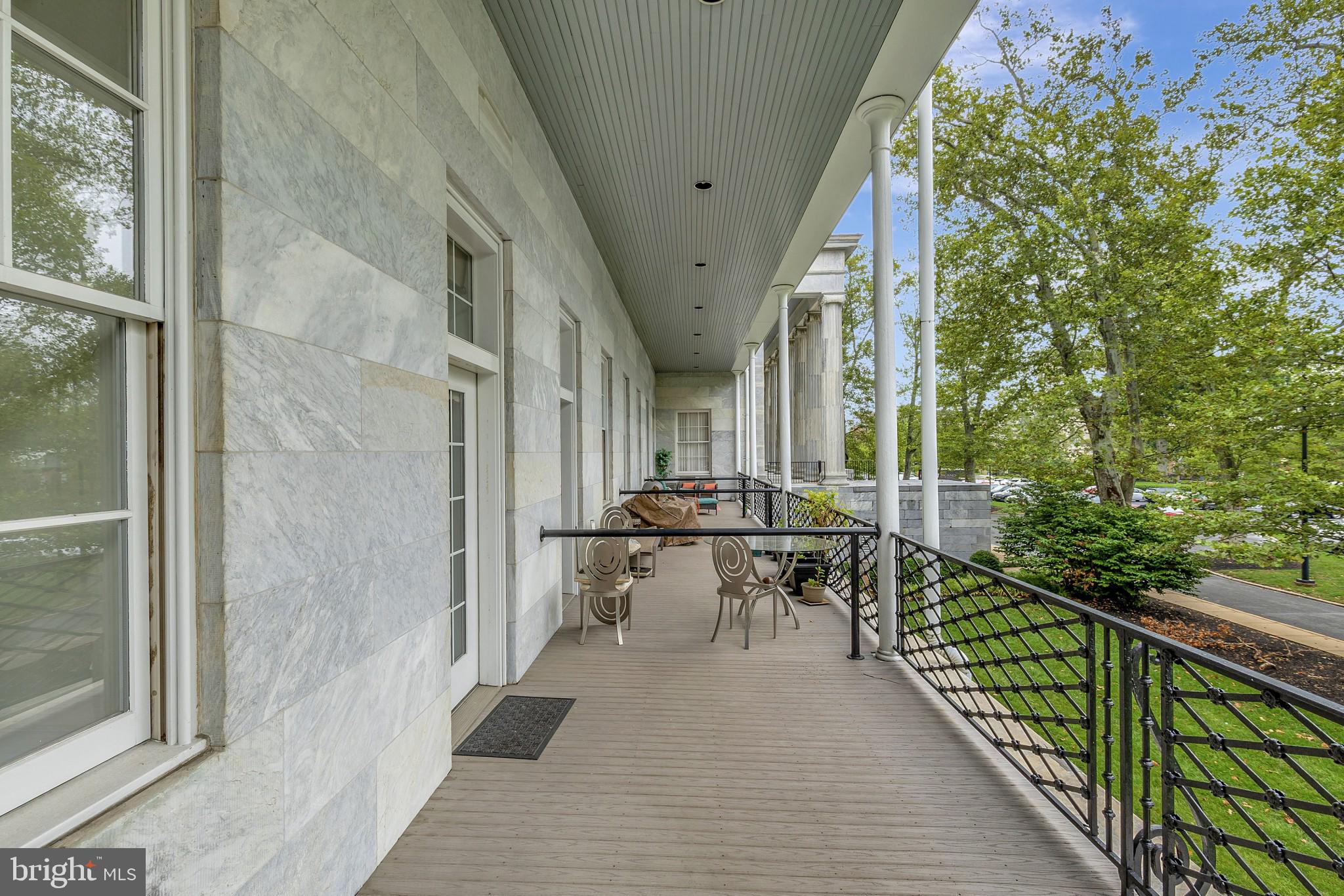 1 Academy Circle, Unit 204 Philadelphia, PA 19146 - Photo 15 of 26 Charming porch with scenic views.