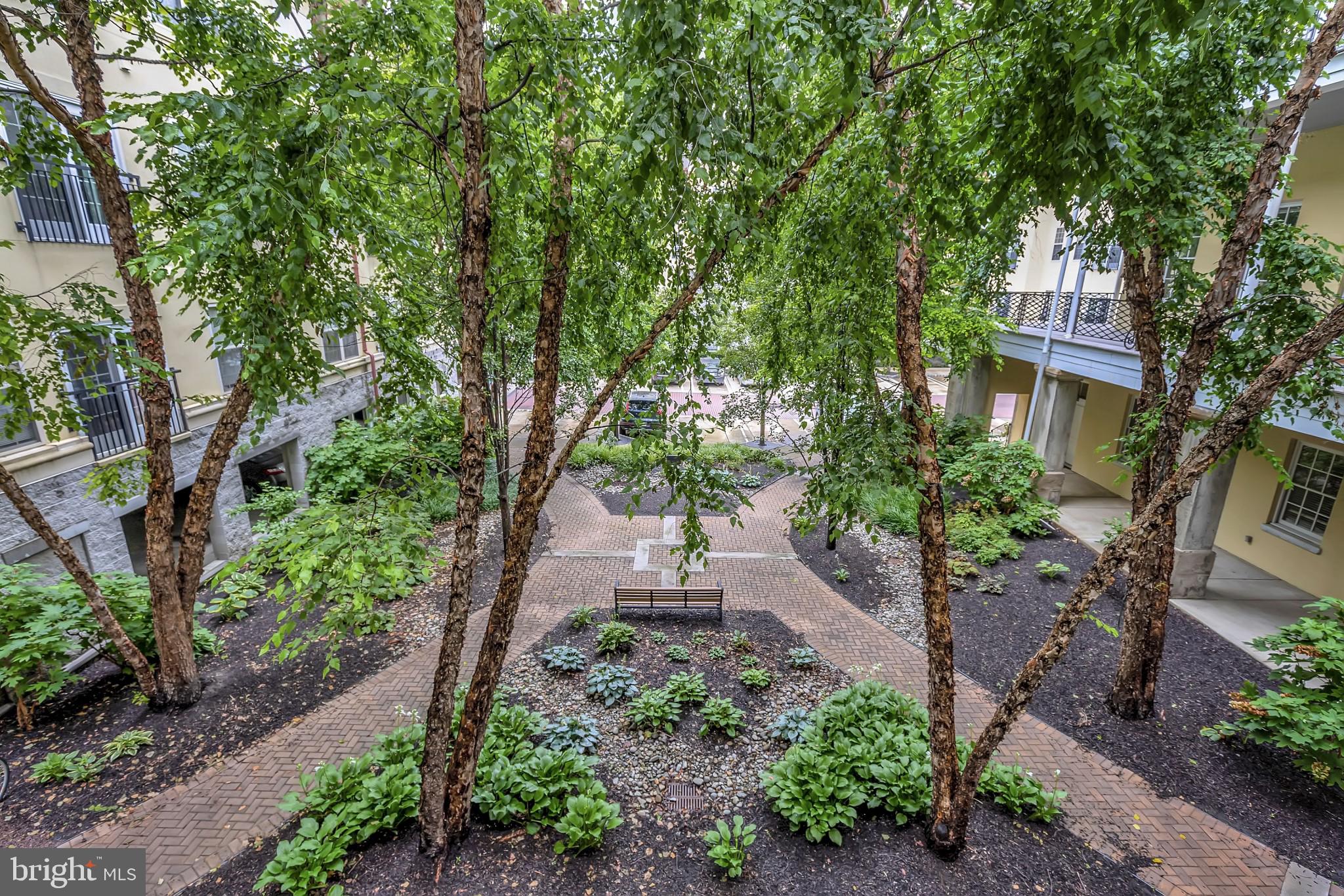 1 Academy Circle, Unit 204 Philadelphia, PA 19146 - Photo 17 of 26 Tranquil courtyard oasis awaits you.