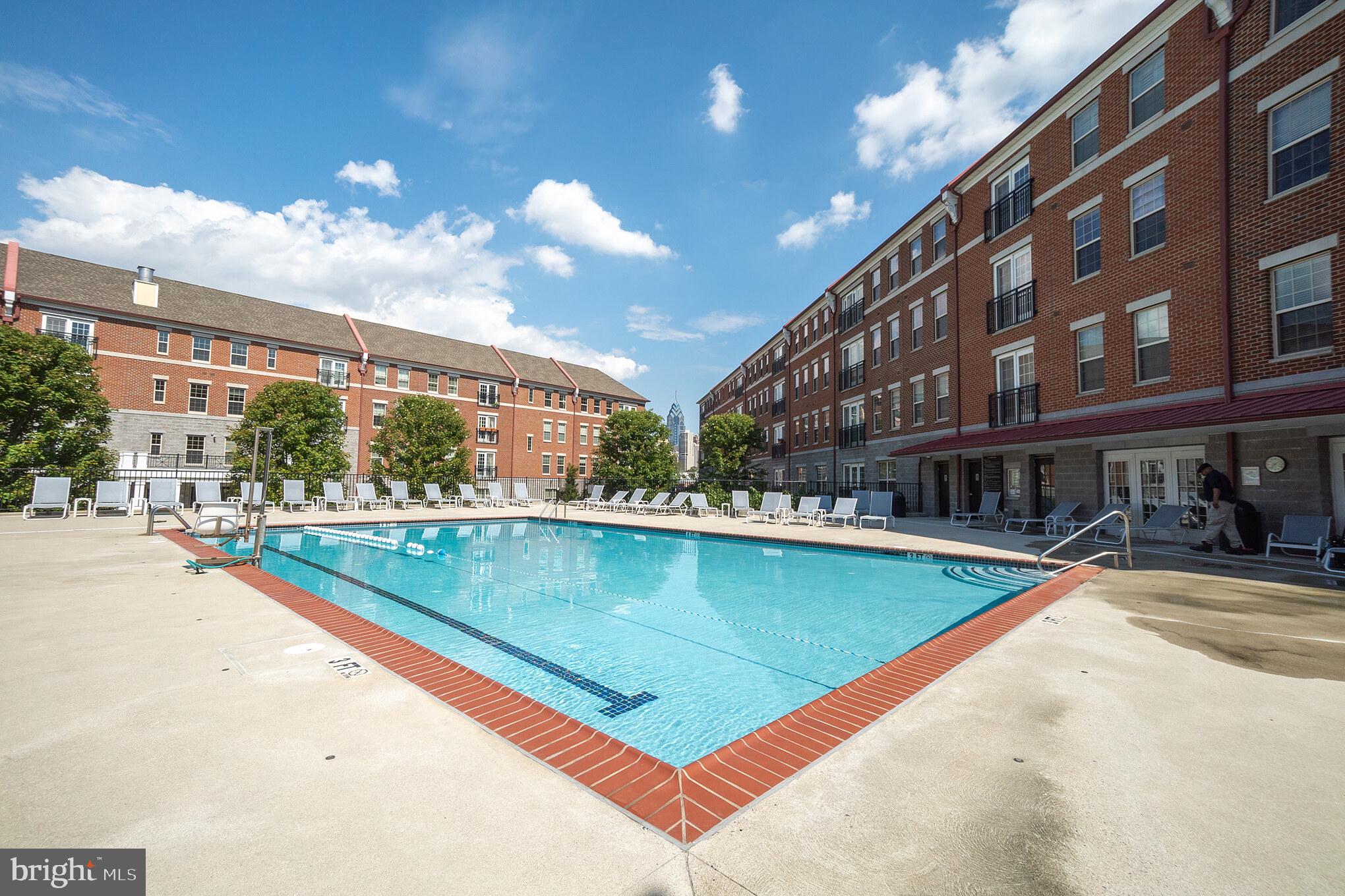 1 Academy Circle, Unit 204 Philadelphia, PA 19146 - Photo 19 of 26 Sunny poolside retreat awaits you!