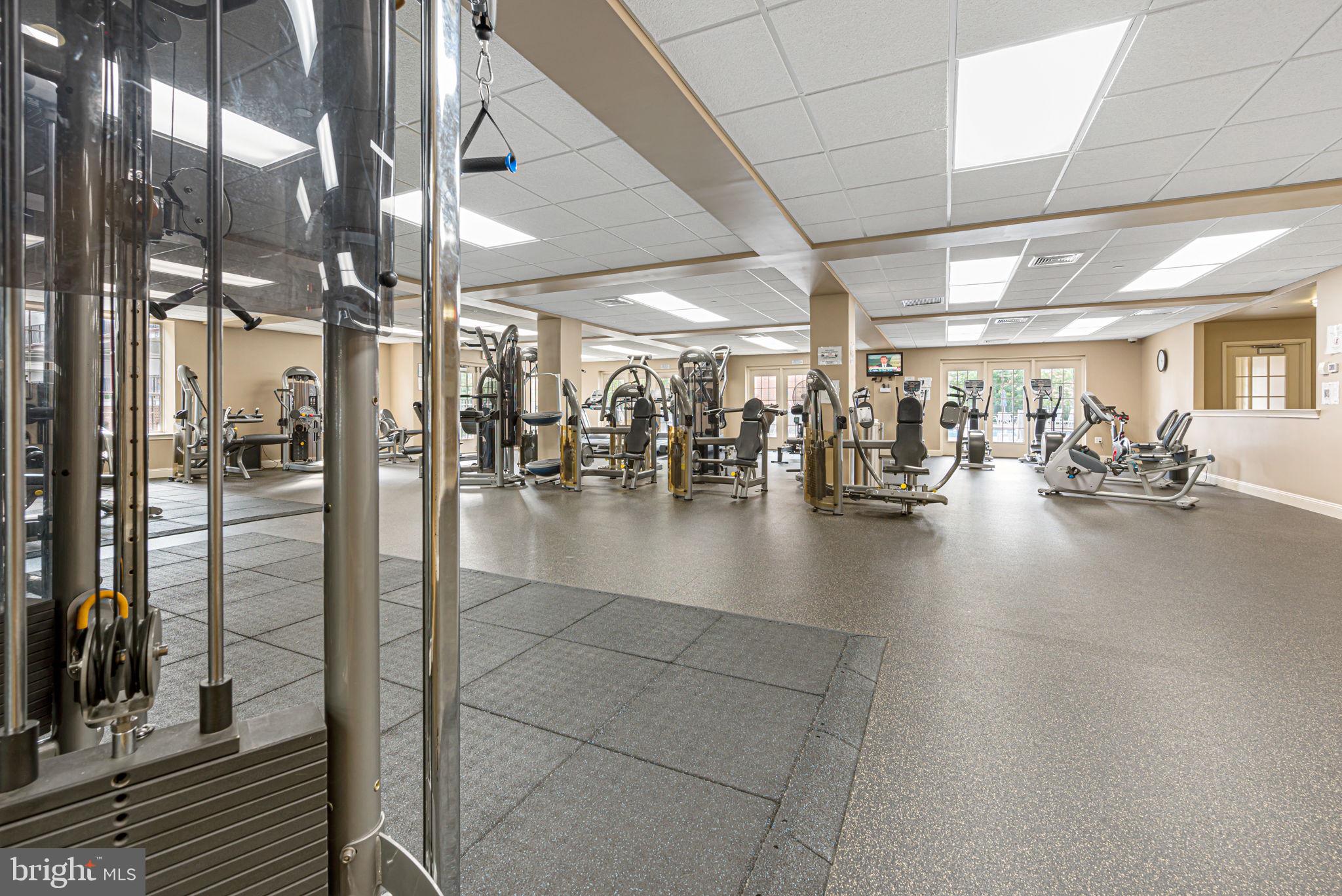 1 Academy Circle, Unit 204 Philadelphia, PA 19146 - Photo 21 of 26 Spacious, modern fitness center awaits.