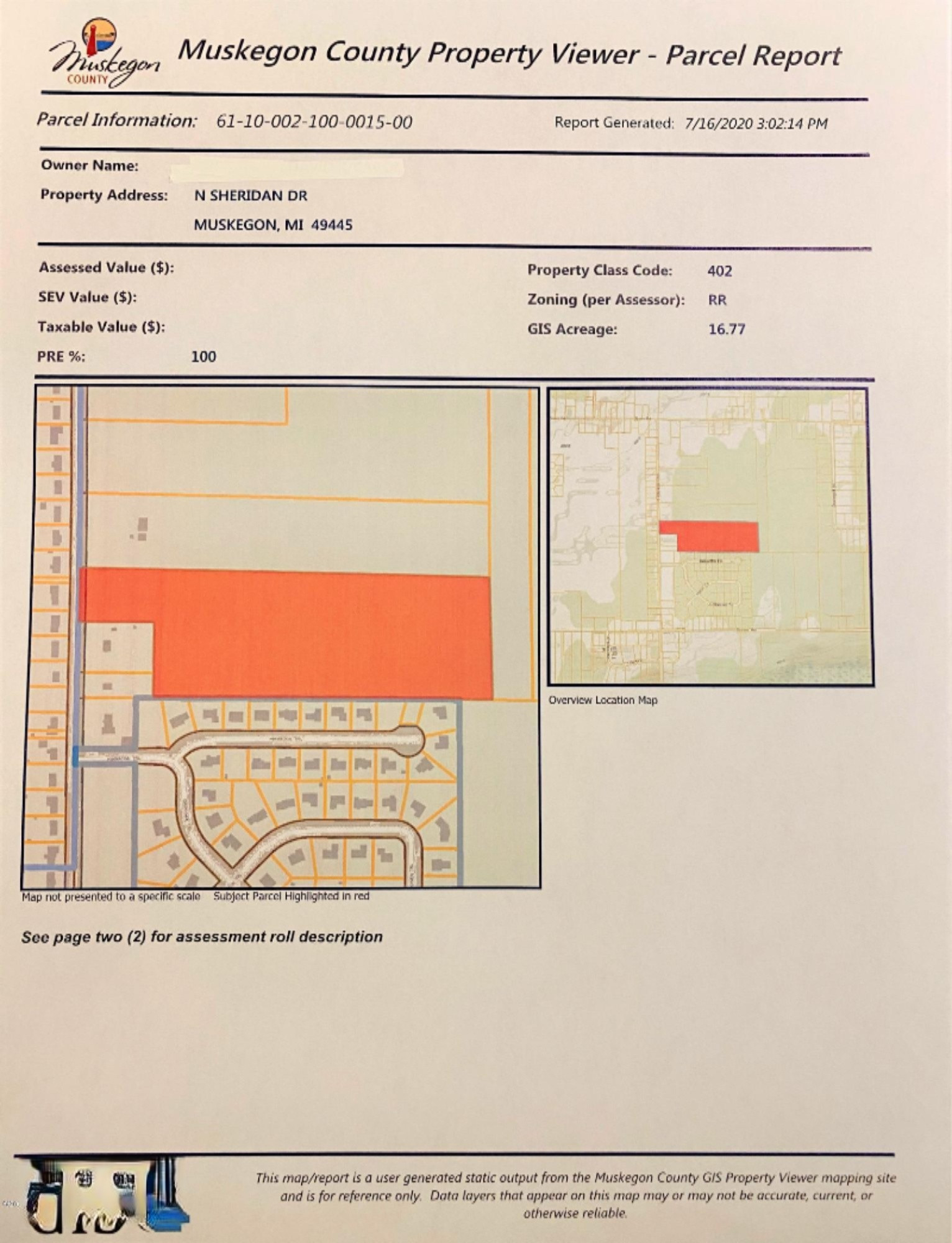 0 North Sheridan Road Muskegon, MI 49445 - Photo 14 of 14 unnamed