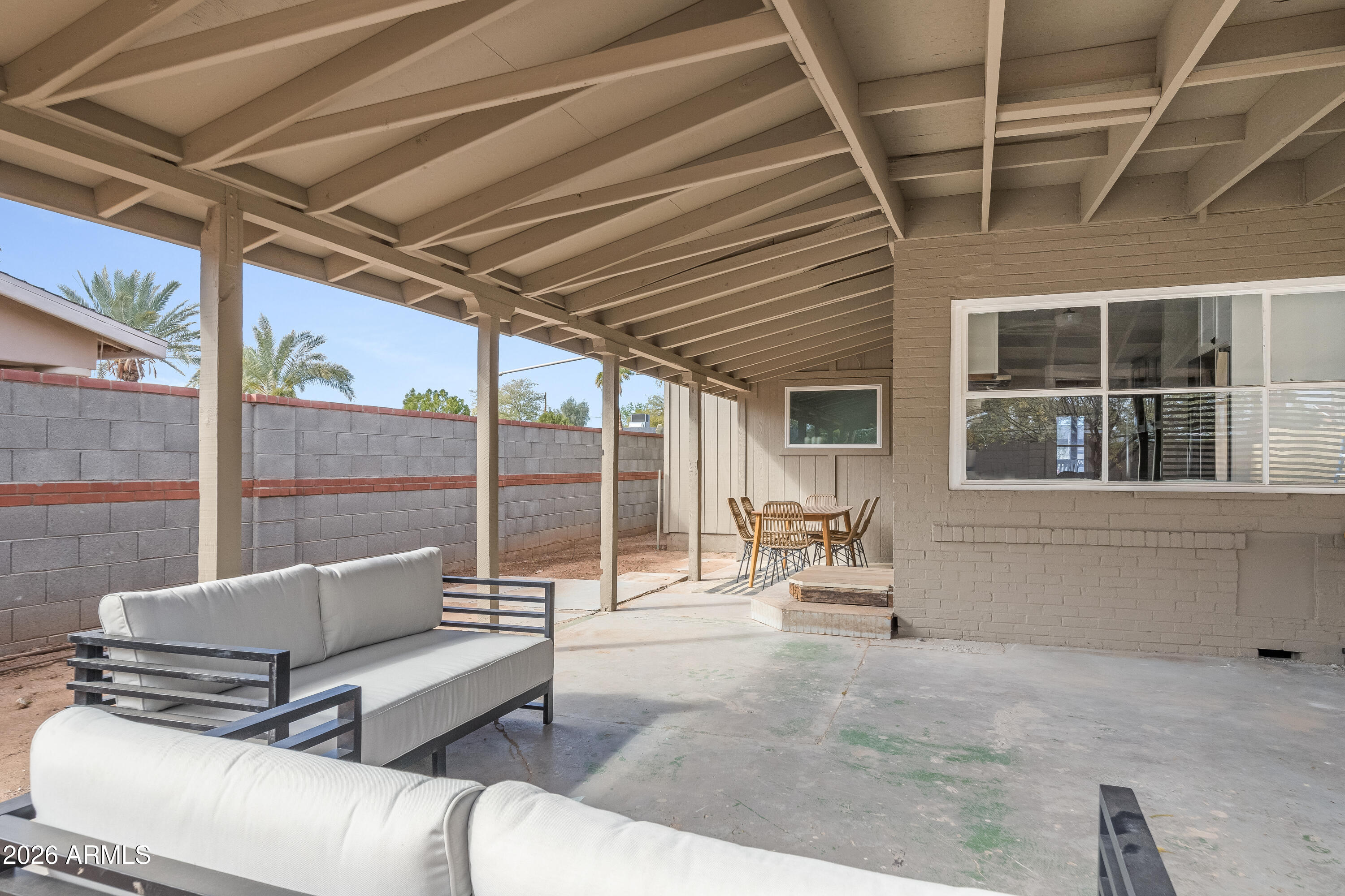 2549 North Mitchell Street Phoenix, AZ 85006 - Photo 24 of 41 a building outdoor space with patio furniture and potted plants