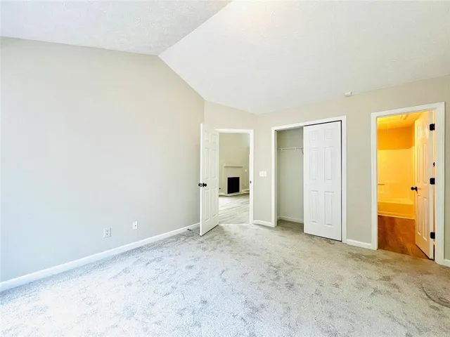 a view of empty room