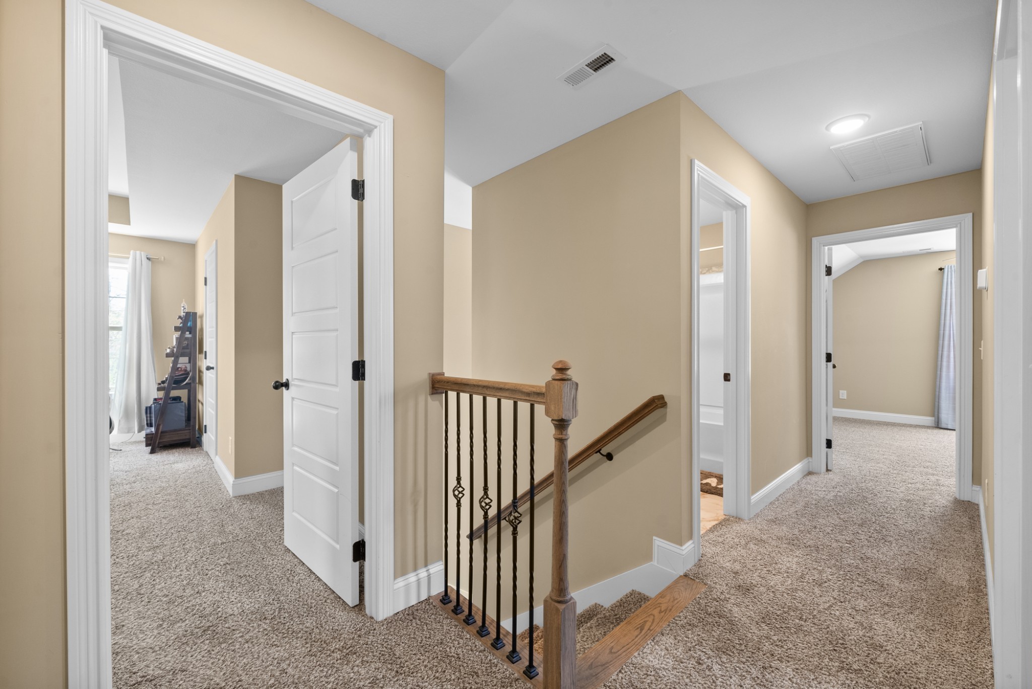 4406 Memory Lane Adams, TN 37010 - Photo 17 of 36 a view of a hallway with three rooms