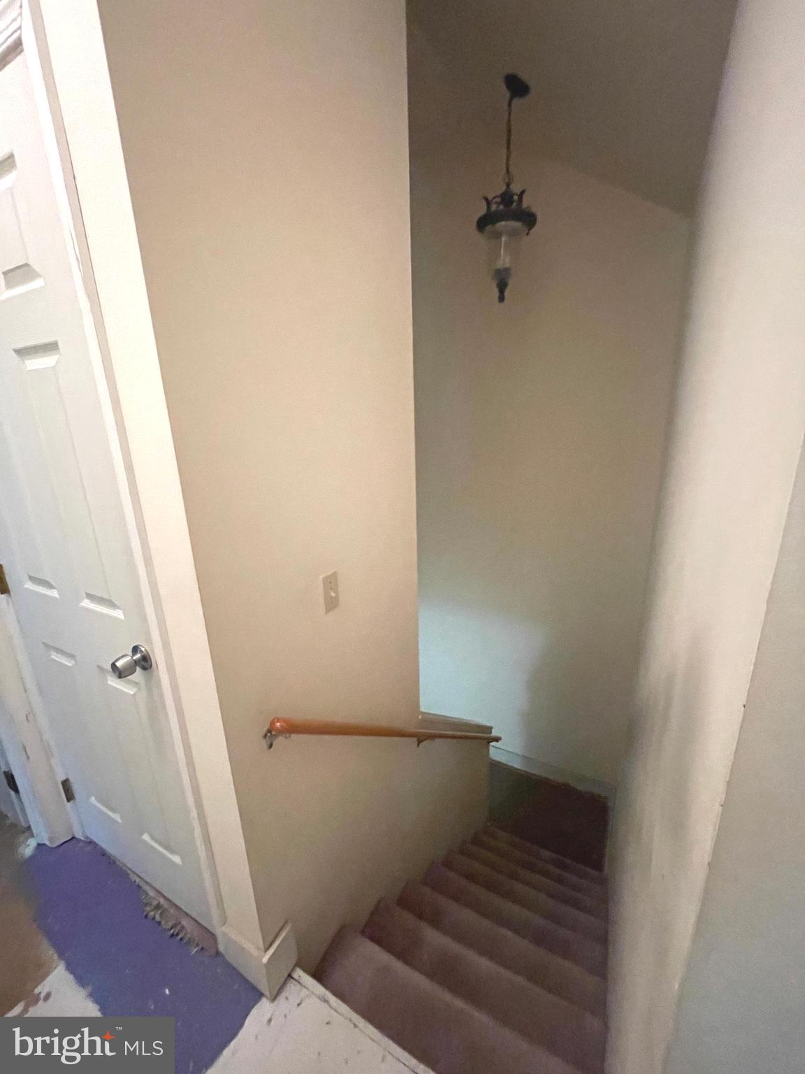 1453 Makefield Road Yardley, PA 19067 - Photo 32 of 46 Back Stairway to Kitchen area