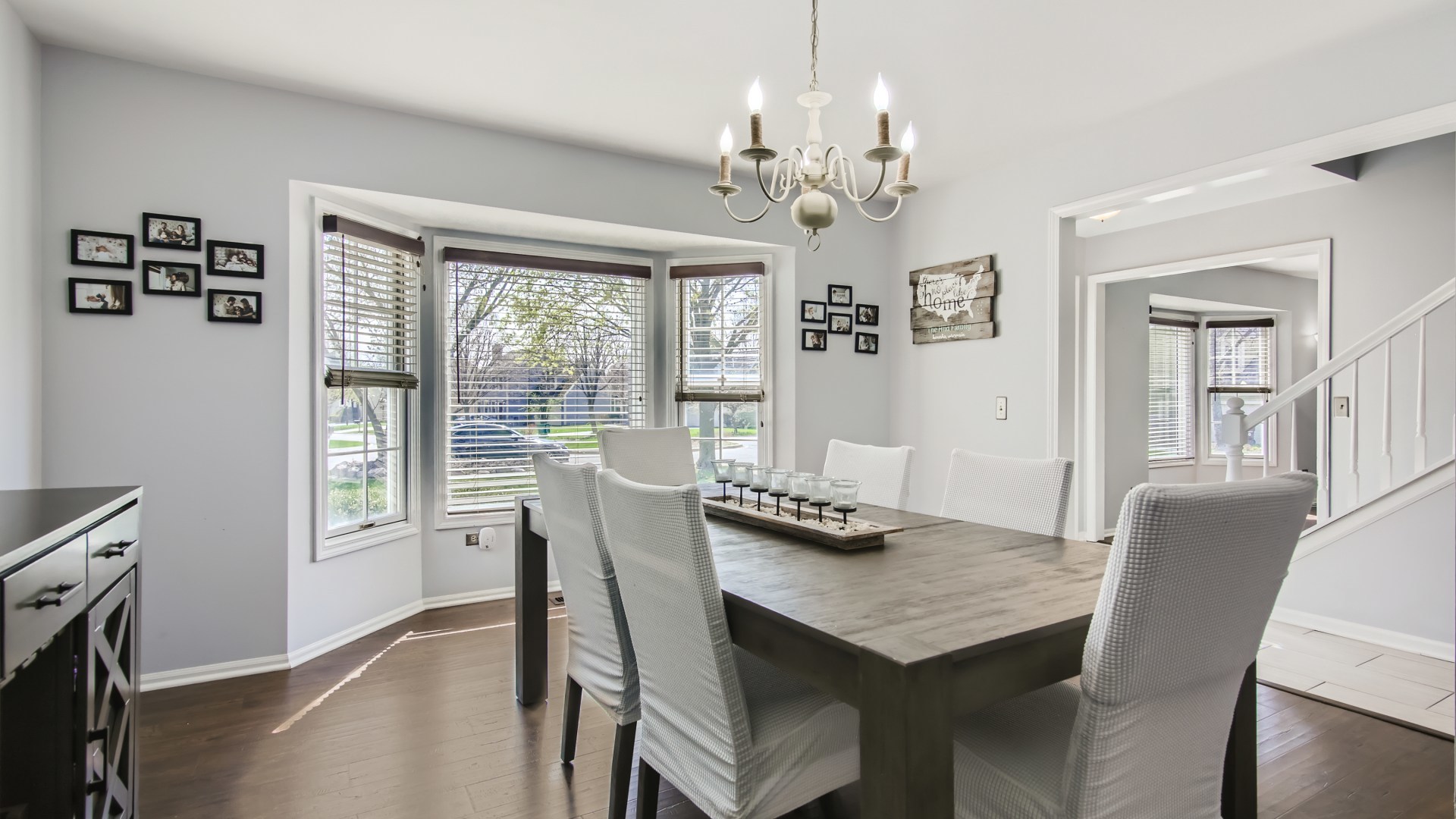 269 Concord Square Gurnee, IL 60031 - Photo 12 of 28 a view of a dining room with furniture window and wooden floor