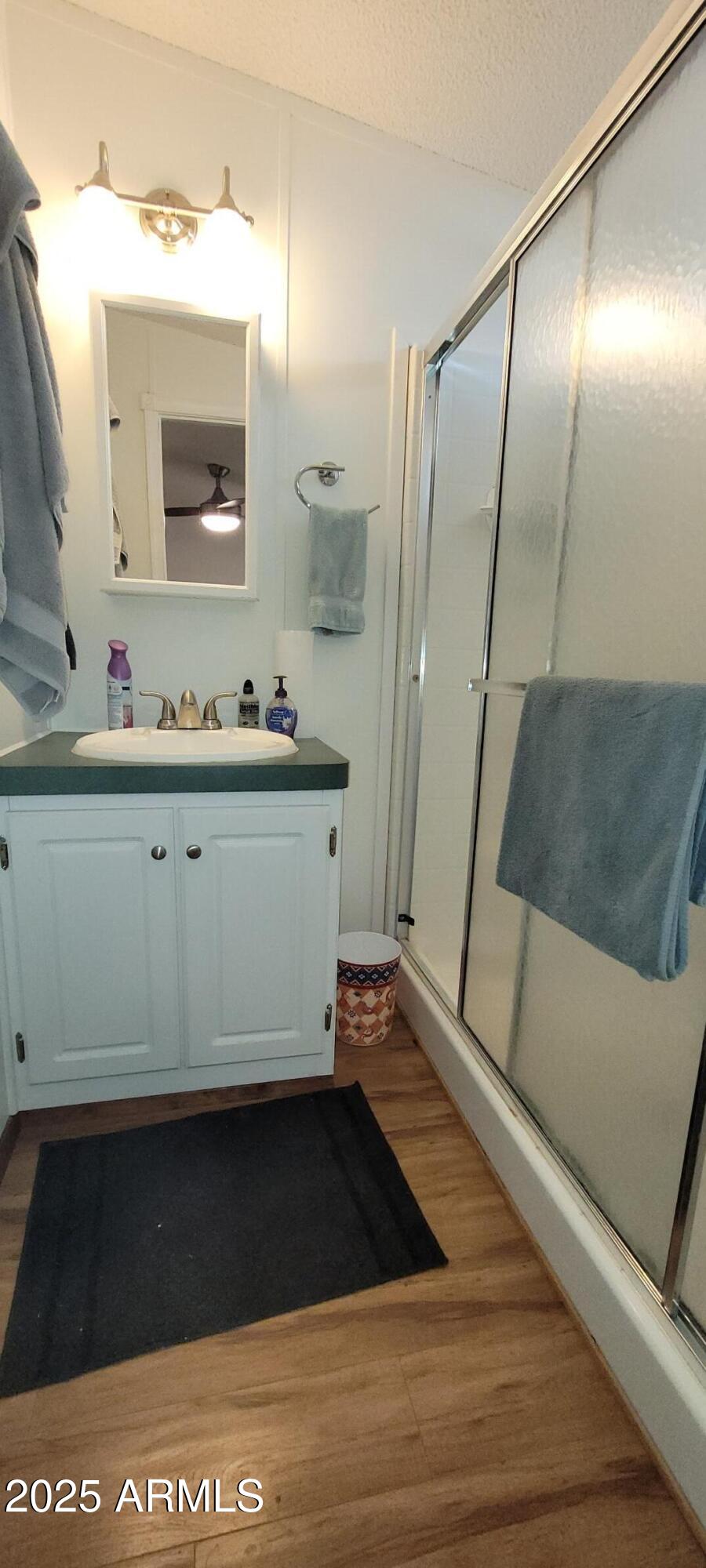 30850 South Vagabond Trail, Unit 87 Congress, AZ 85332 - Photo 9 of 19 a bathroom with a sink and a mirror