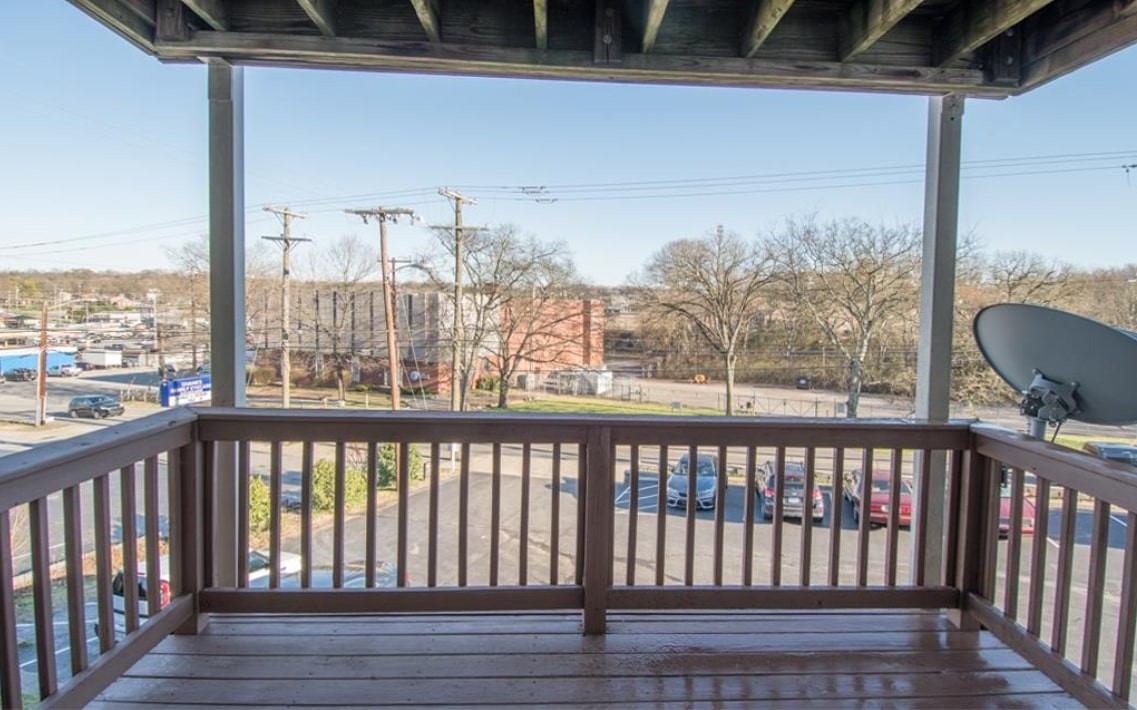 420 Elysian Fields Road, Unit E5 Nashville, TN 37211 - Photo 3 of 14 a view of a balcony with furniture