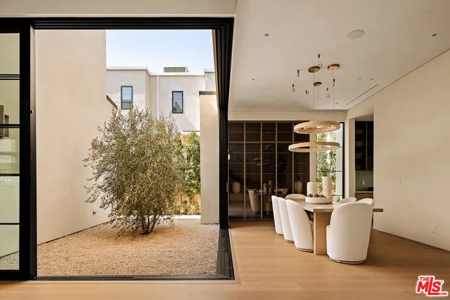 a view of a living room and a window