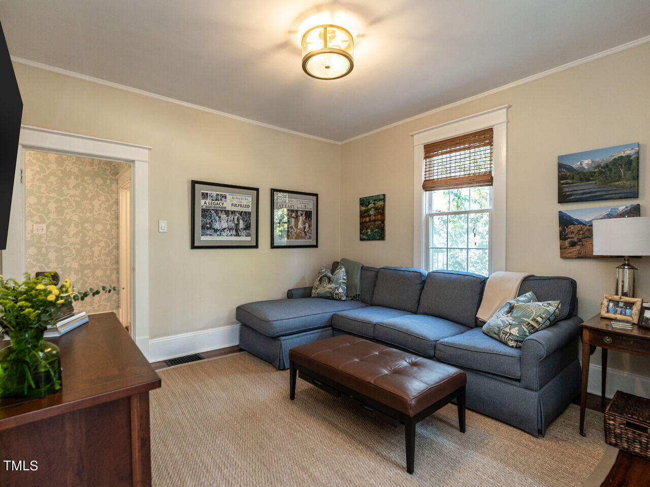 2406 Fairview Road Raleigh, NC 27608 - Photo 14 of 28 a living room with furniture and a window