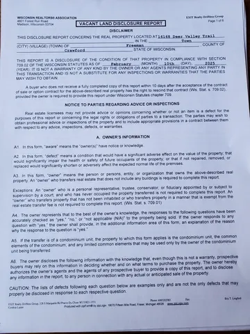 $109,000 | 16168 Deer Valley Trail, Ferryville, WI 54628