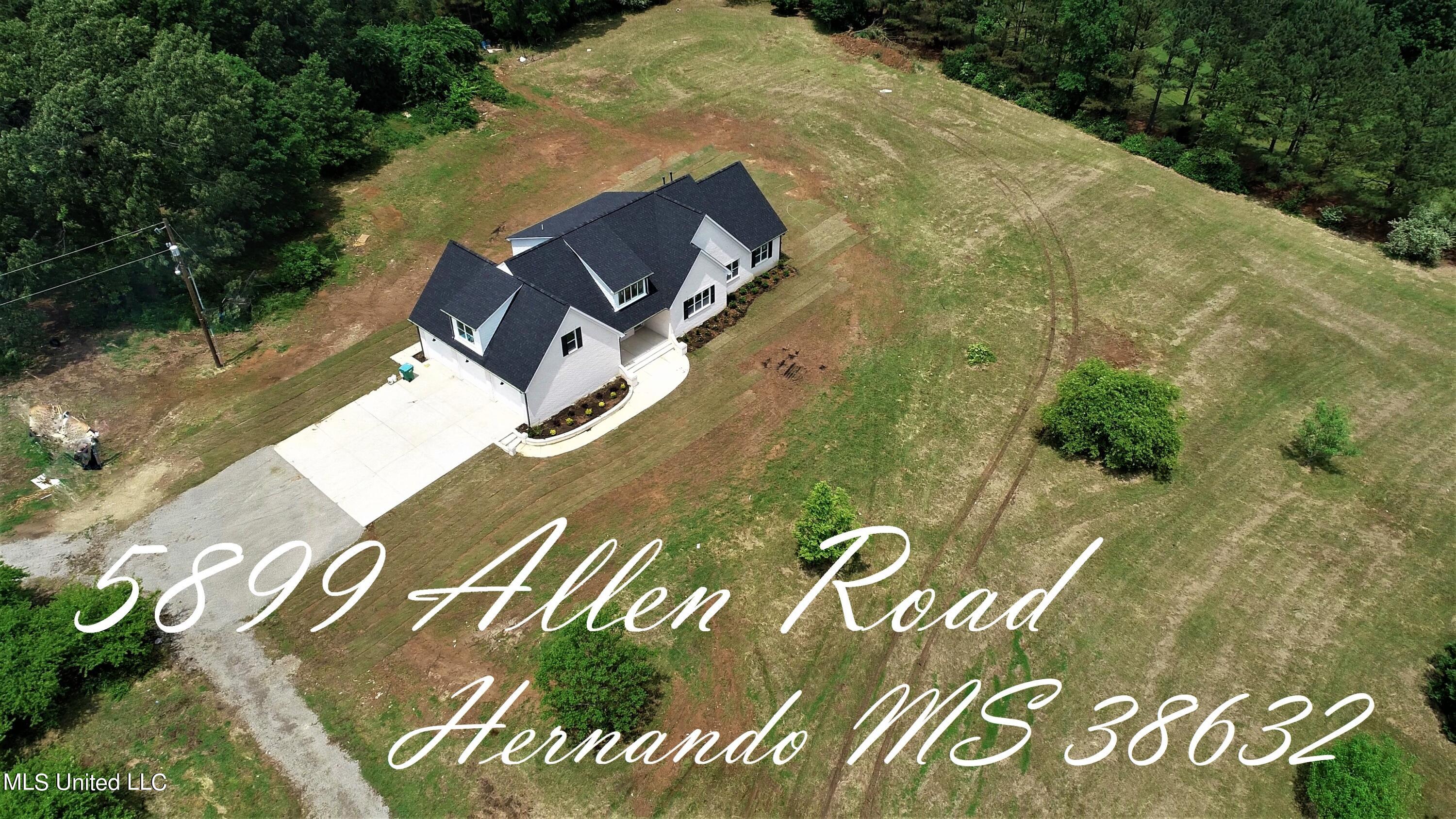 5899 Allen Road Hernando, MS 38632 - Photo 1 of 62 drone1