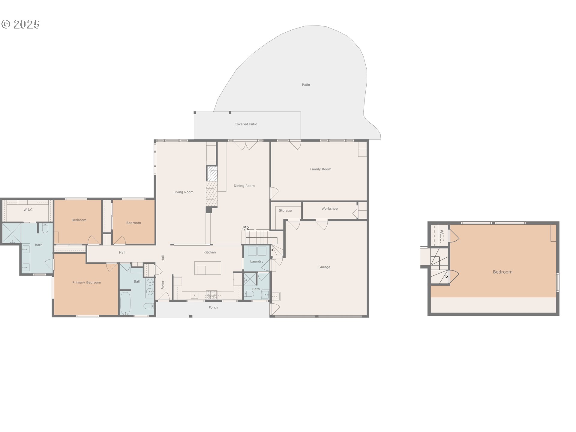 445 Hazel Court Eugene, OR 97401 - Photo 40 of 40 a picture of a floor plan