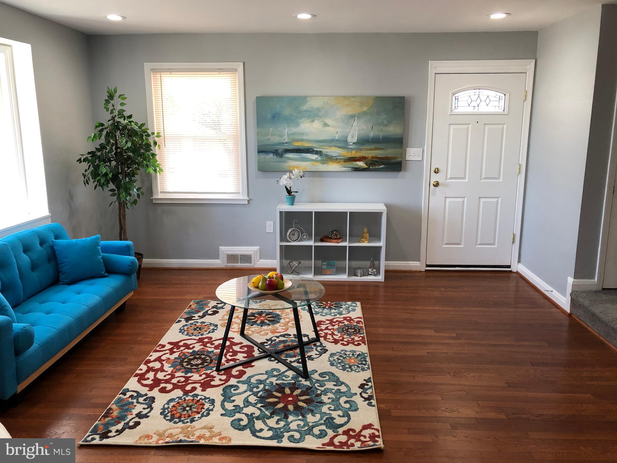 1650 Gleneagle Road Baltimore, MD 21239 - Photo 5 of 31 Prestine refinished hardwood floors