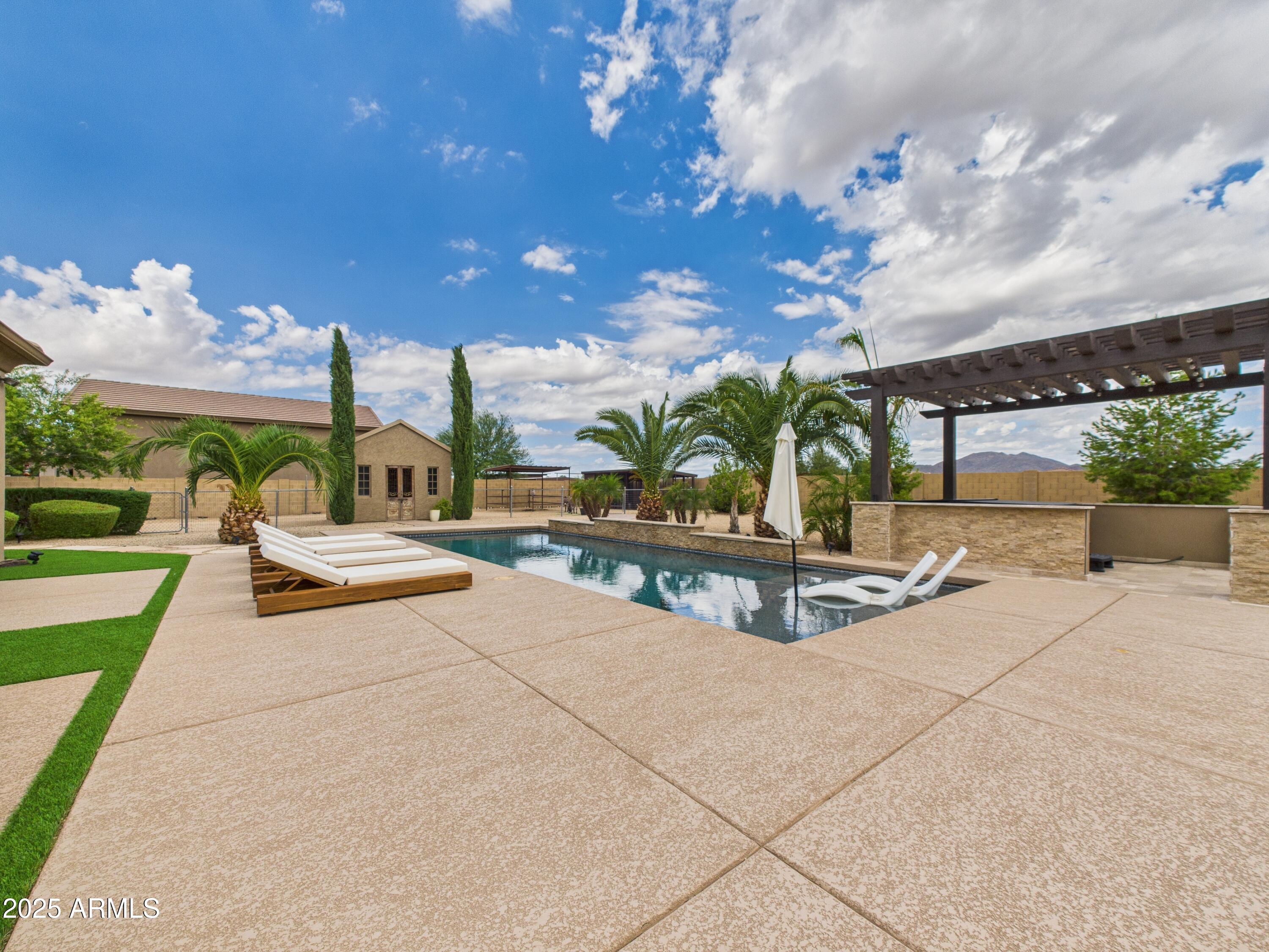 806 West Desert Ranch Road Phoenix, AZ 85086 - Photo 3 of 36 a view of a playground with a patio