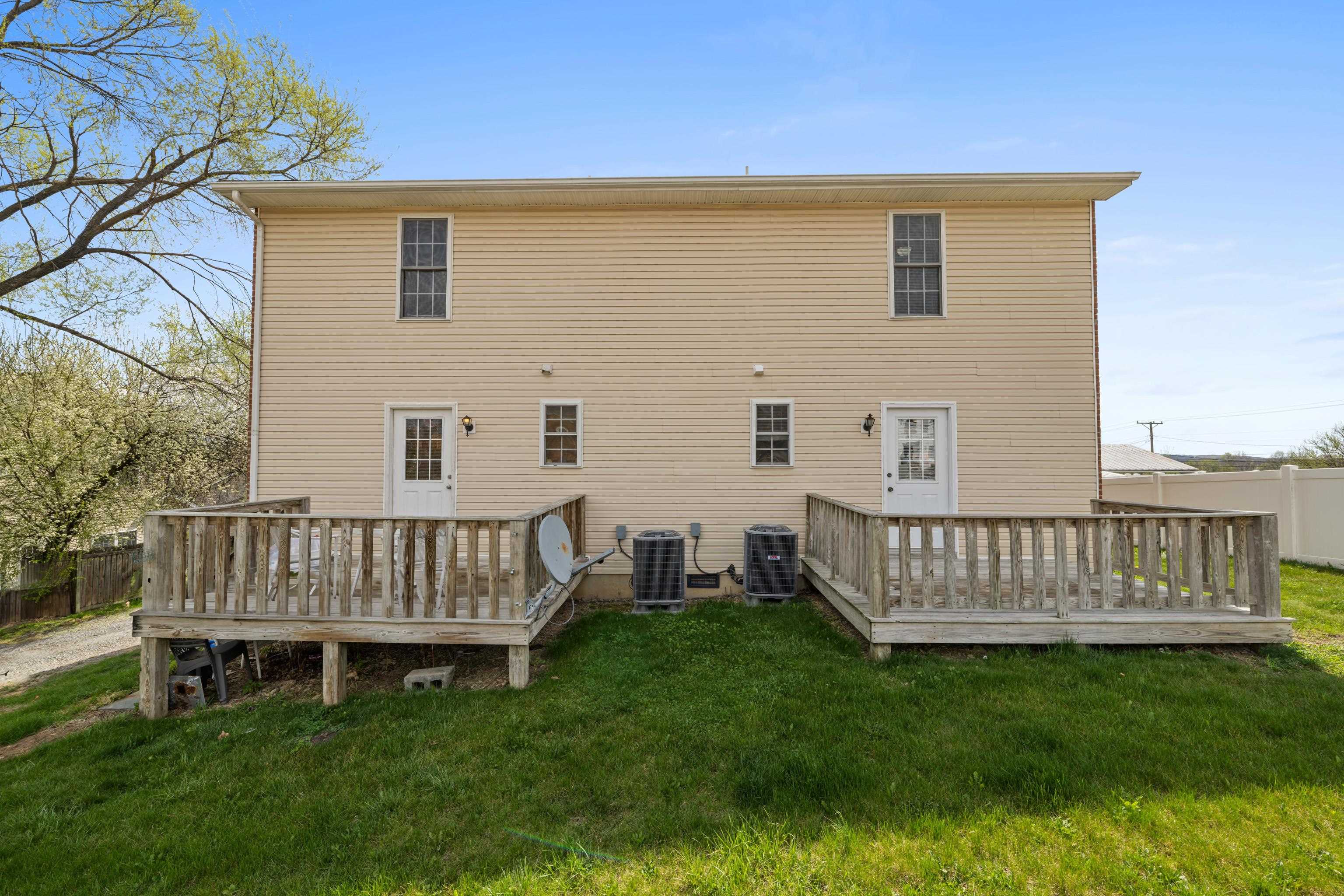 108 Pleasant Hill Road, Unit A & B Harrisonburg, VA 22801 - Photo 45 of 65 a view of a deck with a fence