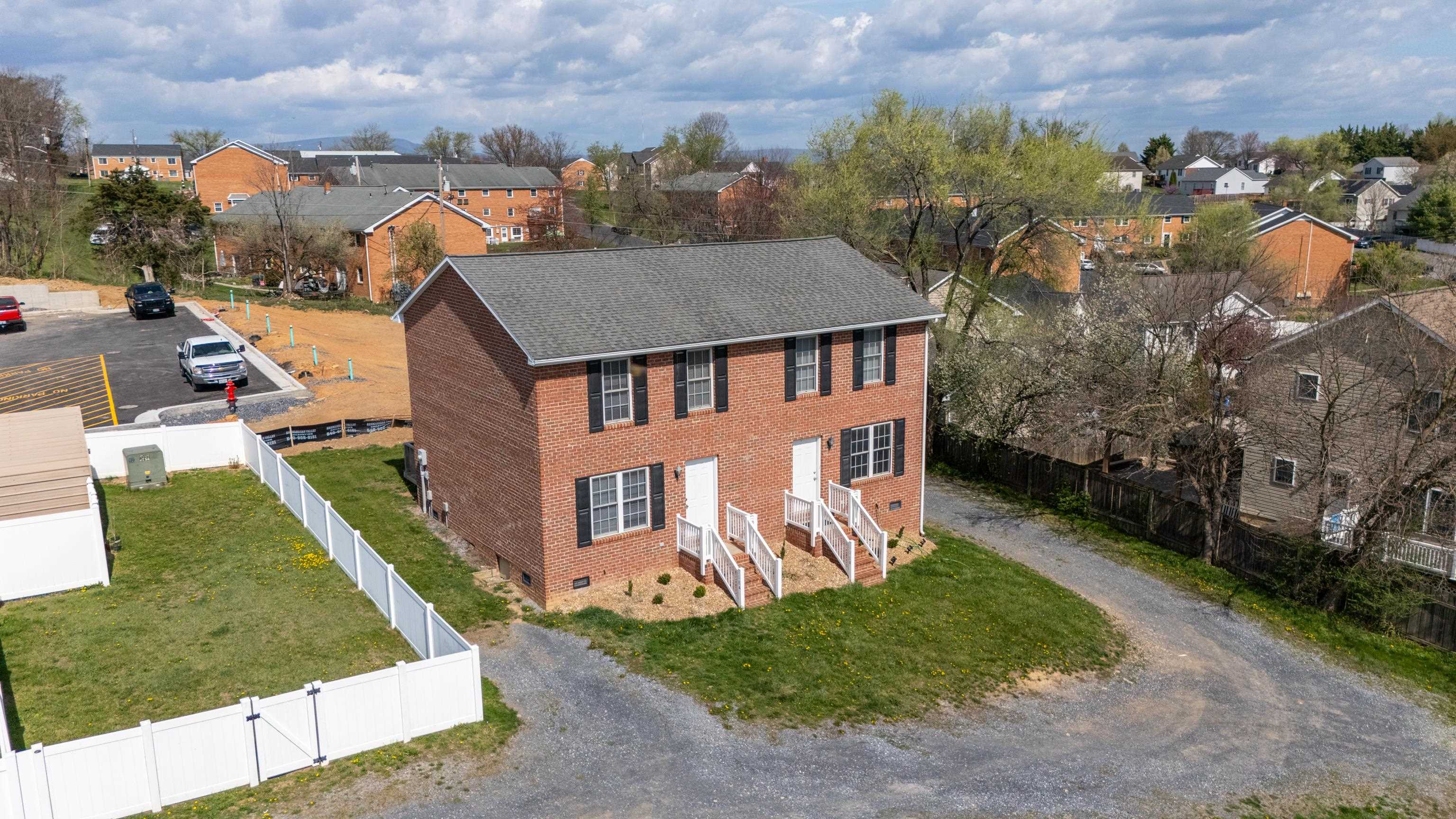 108 Pleasant Hill Road, Unit A & B Harrisonburg, VA 22801 - Photo 49 of 65 an aerial view of a house