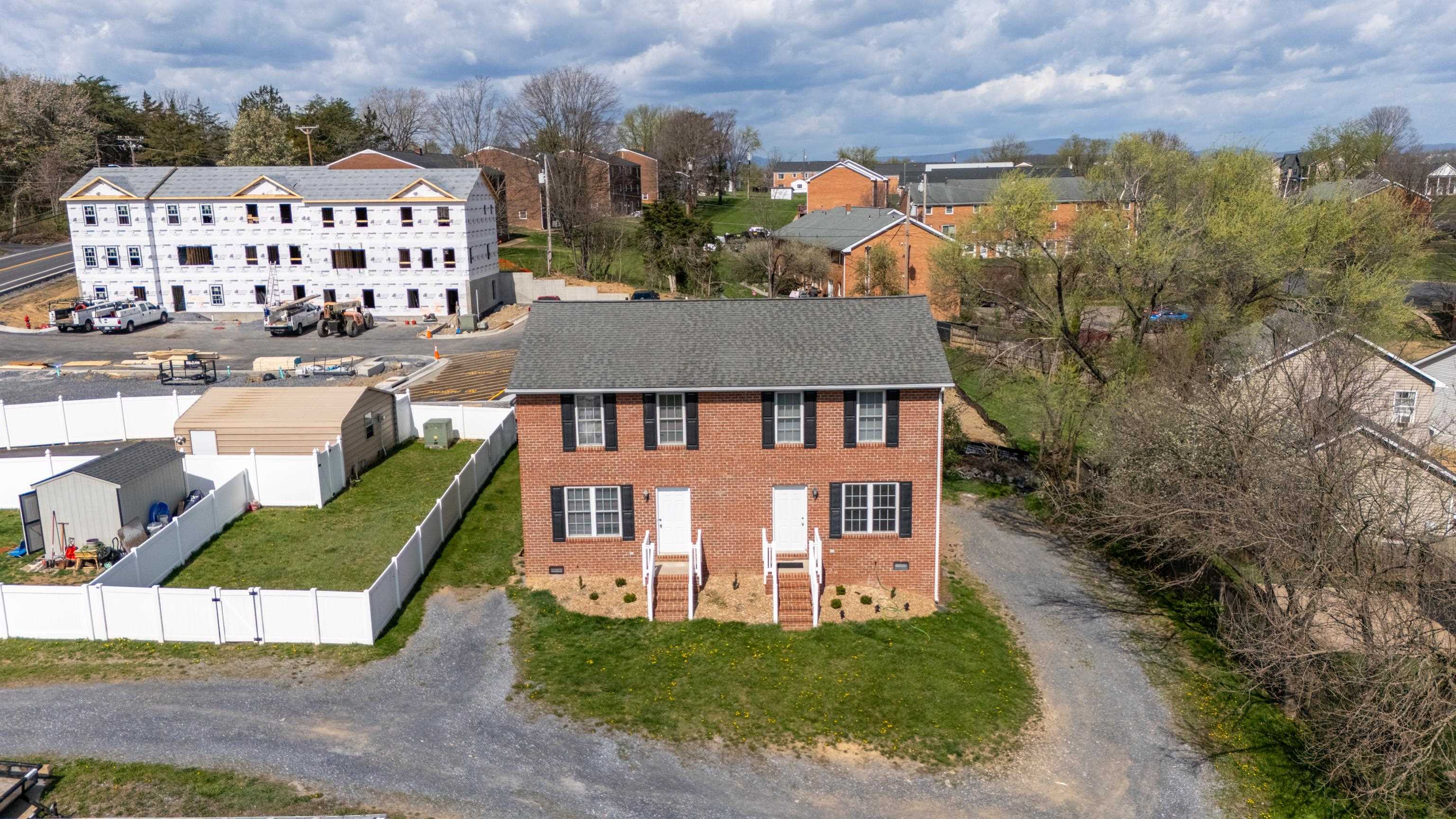 108 Pleasant Hill Road, Unit A & B Harrisonburg, VA 22801 - Photo 50 of 65 an aerial view of a house