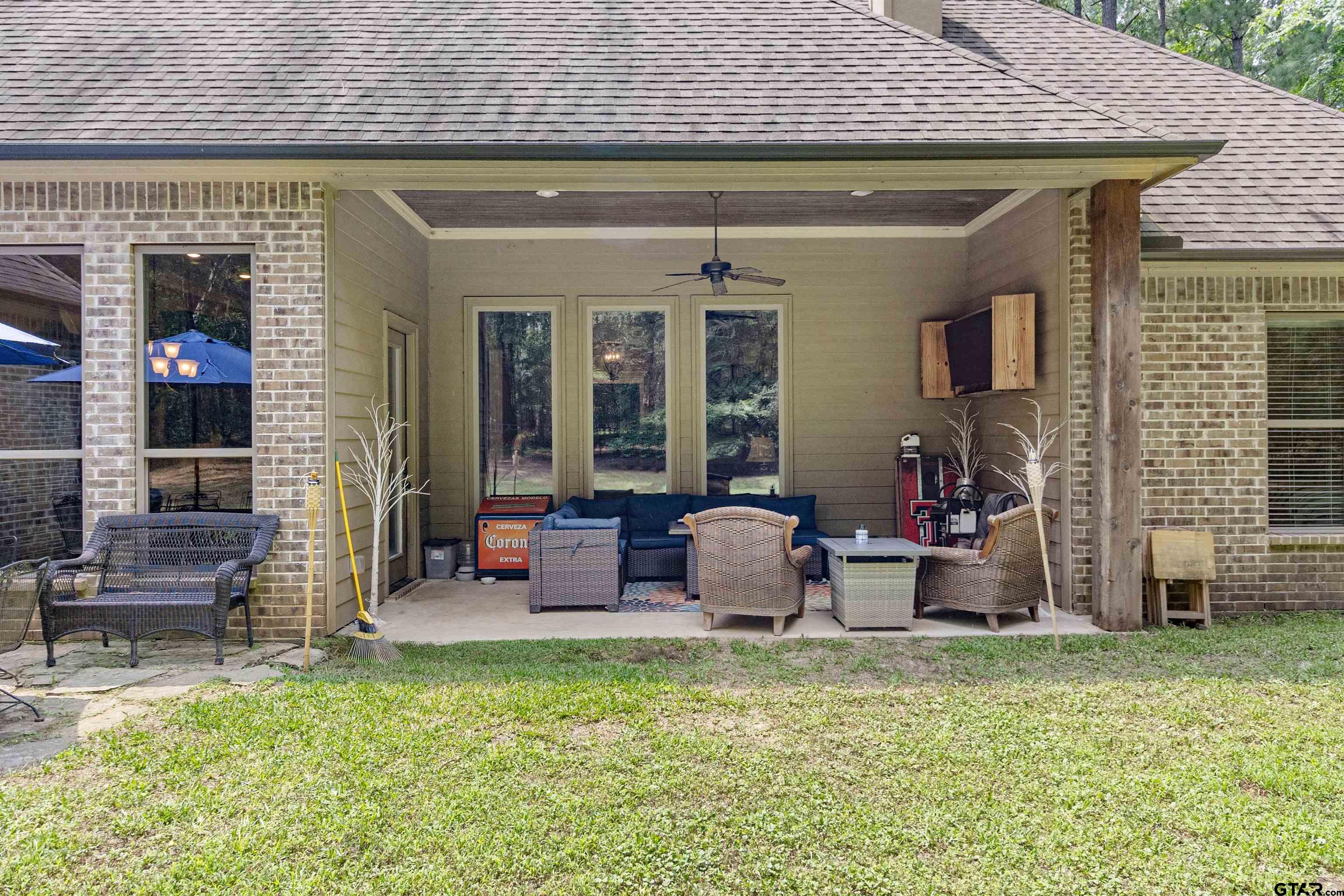 21755 Pagosa Ranch Road Bullard, TX 75757 - Photo 7 of 37 a view of outdoor space yard and patio