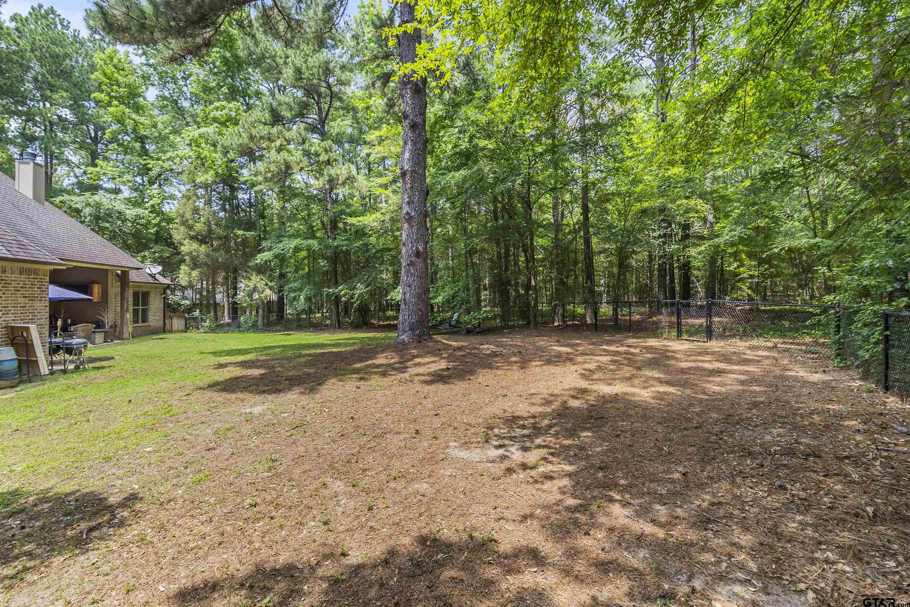 21755 Pagosa Ranch Road Bullard, TX 75757 - Photo 8 of 37 a view of a house with backyard and trees