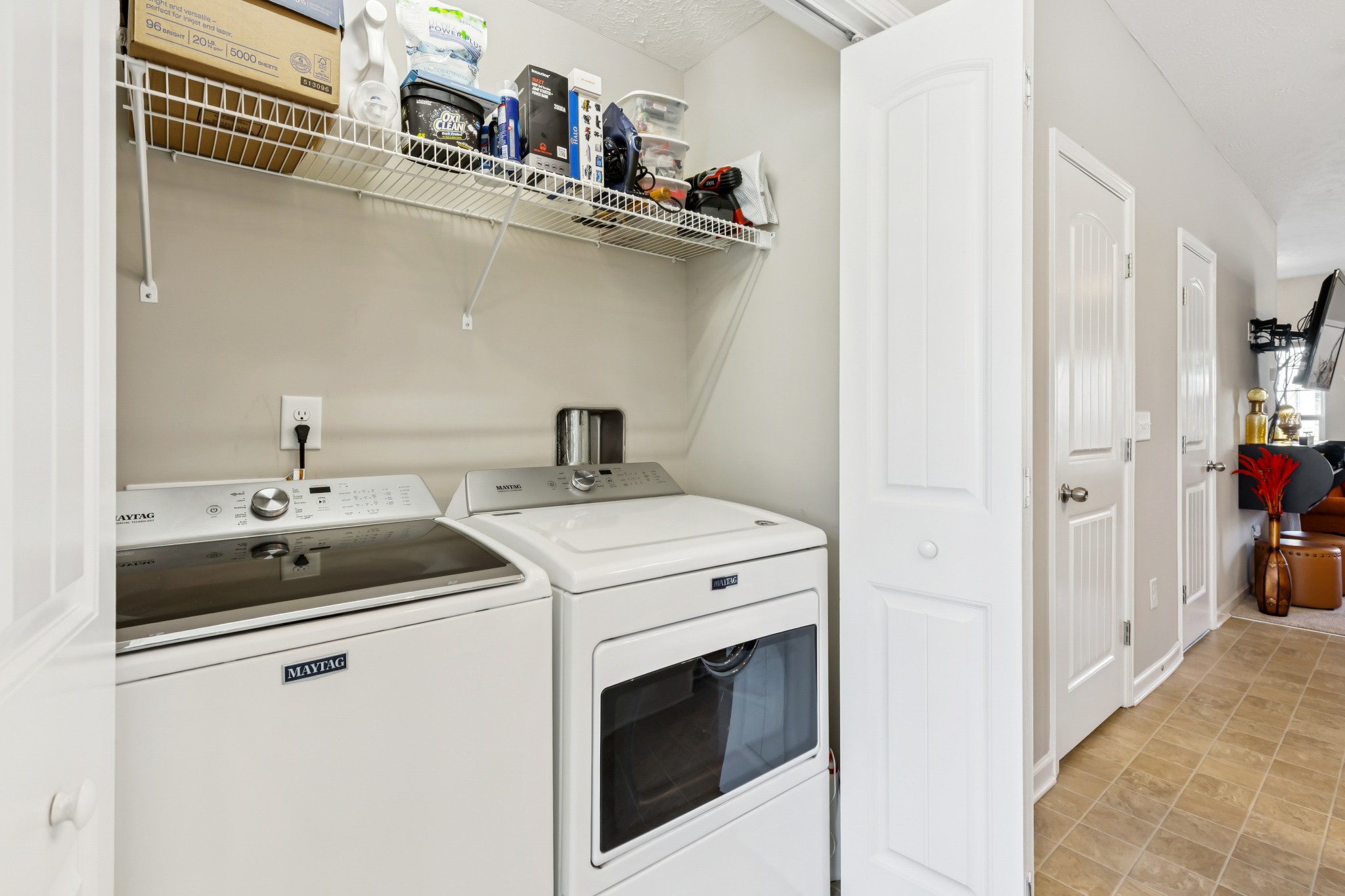 5840 Monroe Crossing Antioch, TN 37013 - Photo 14 of 25 a utility room with dryer and washer