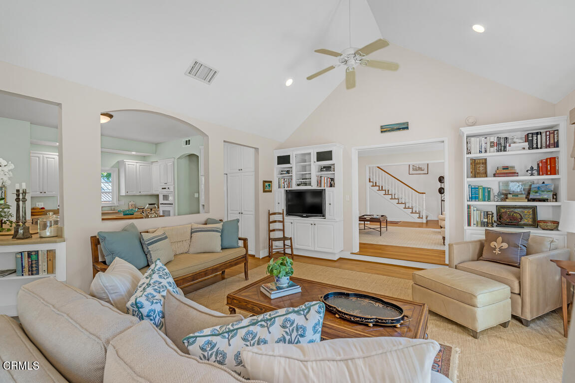 1333 Lida Street Pasadena, CA 91103 - Photo 16 of 38 a living room with furniture and a large window
