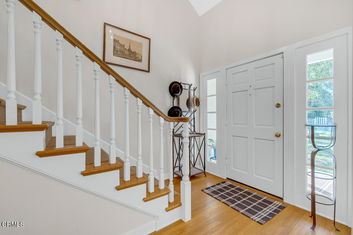 1333 Lida Street Pasadena, CA 91103 - Photo 2 of 38 a view of entryway and hall with wooden floor