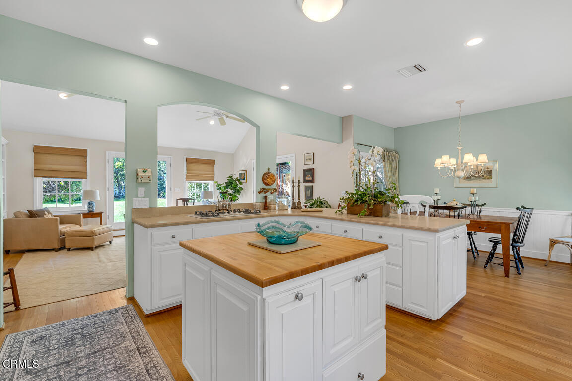 1333 Lida Street Pasadena, CA 91103 - Photo 8 of 38 a kitchen with sink and center island