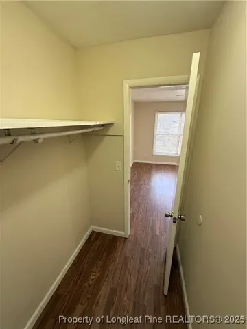 view of wooden floor