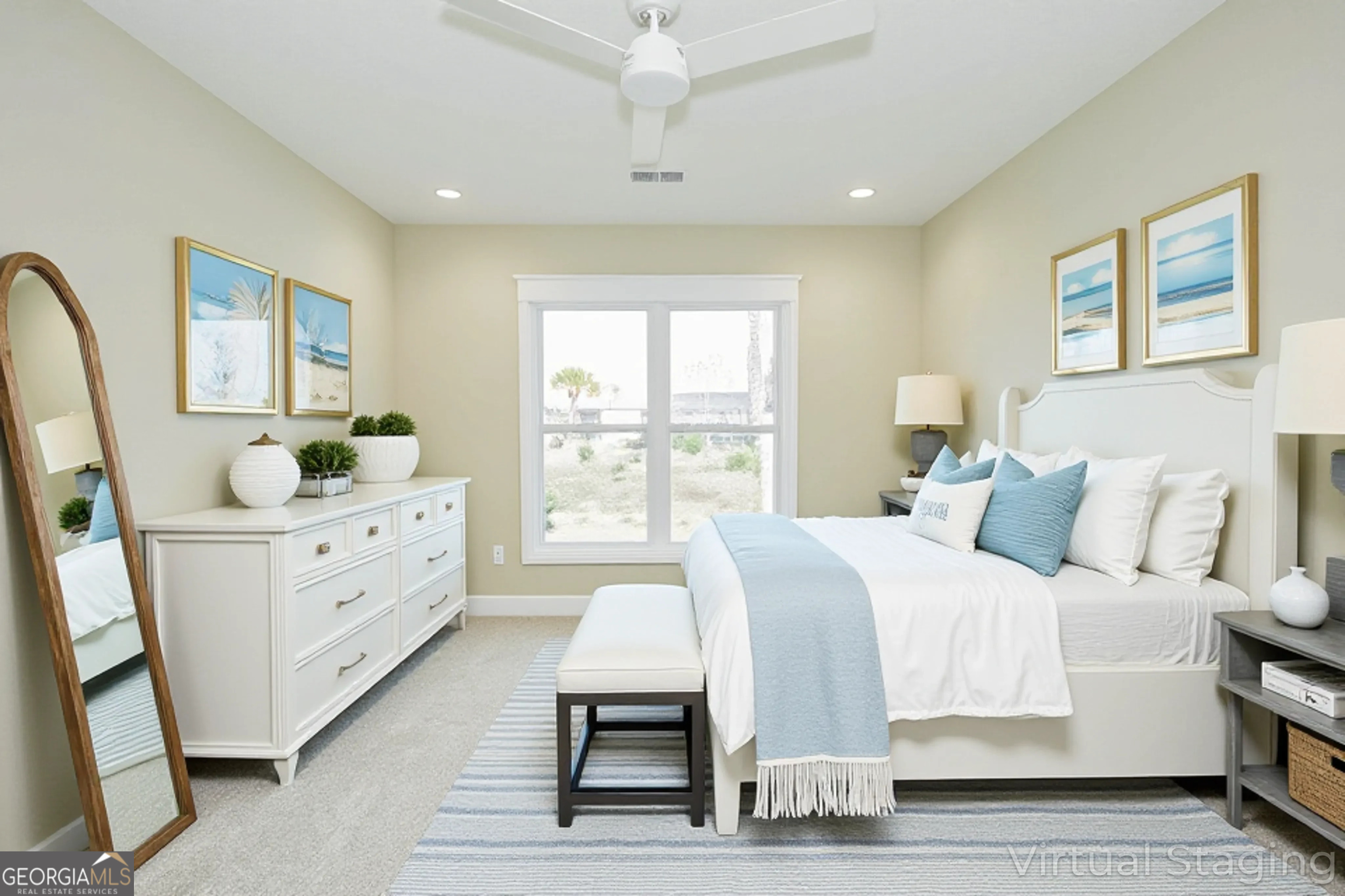 201 Riley Hunter Drive Kingsland, GA 31548 - Photo 56 of 79 a bedroom with a bed and a window