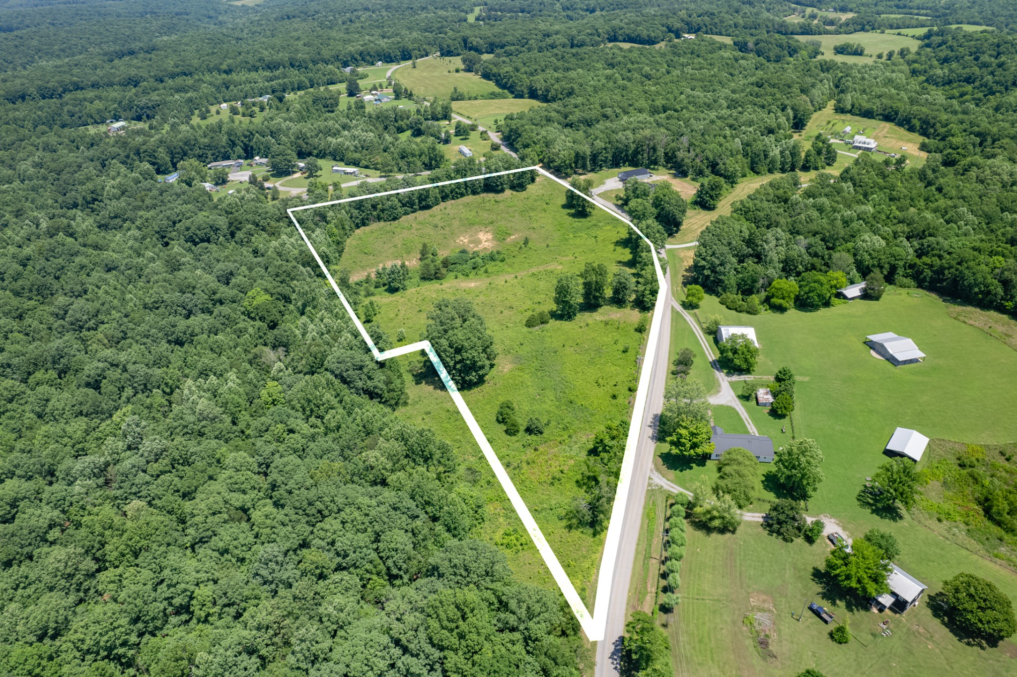 0 Mobley Ridge Road Duck River, TN 38454 - Photo 4 of 35 a view of a yard