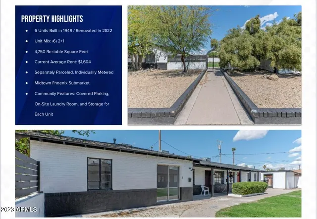 a view of a building with a street