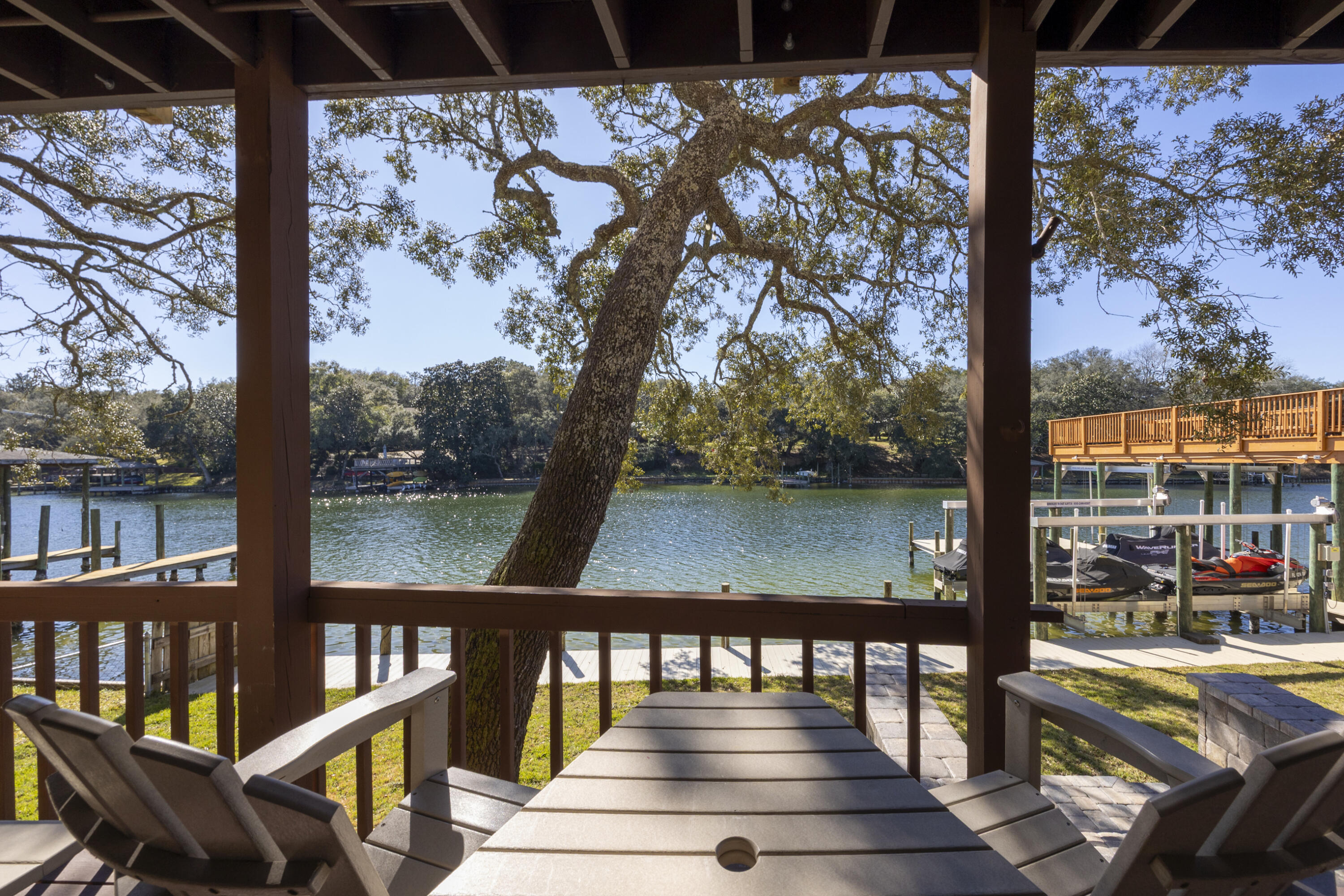 147 Eldredge Road Fort Walton Beach, FL 32547 - Photo 60 of 82 a view of swimming pool from a balcony