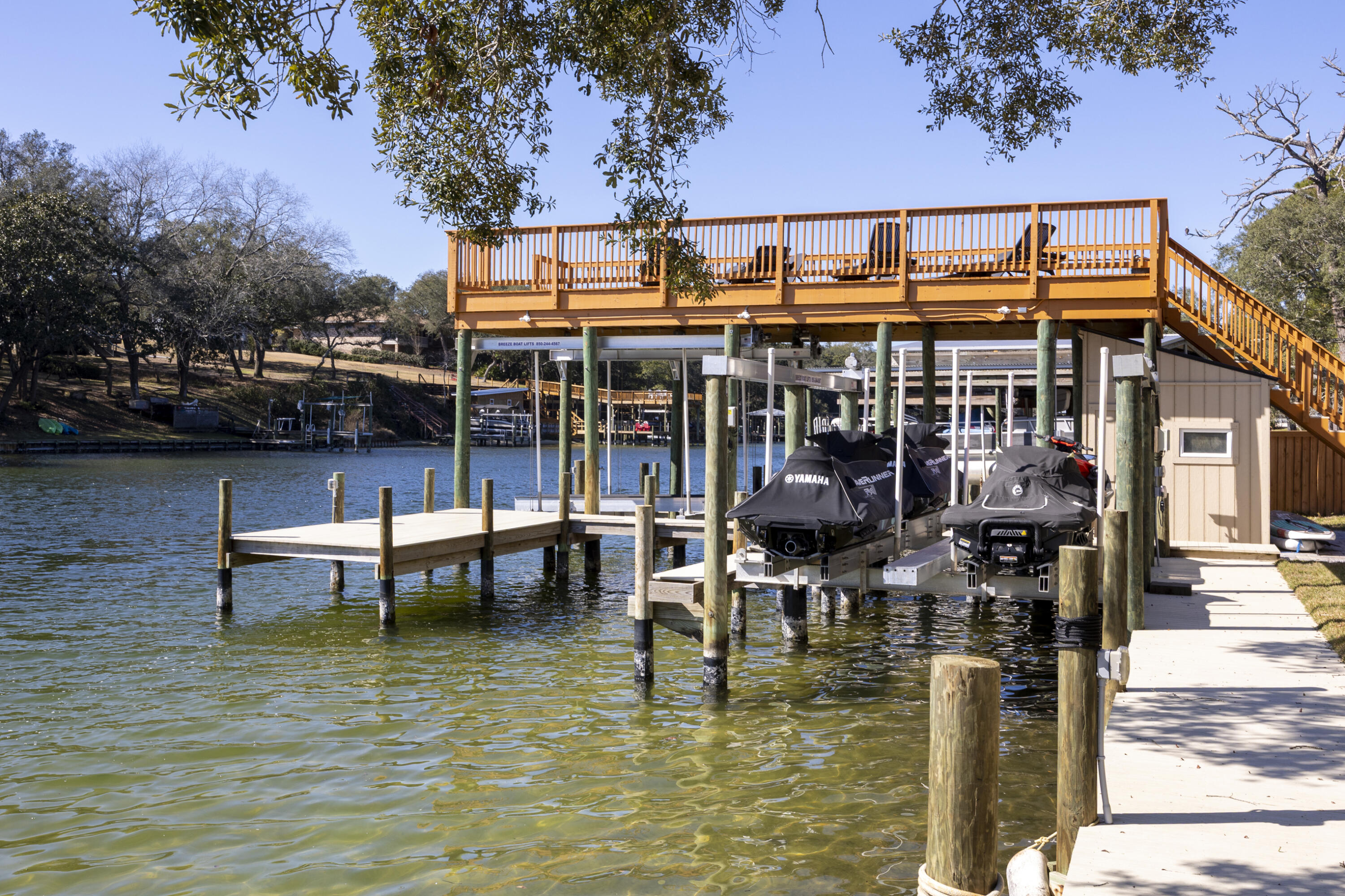 147 Eldredge Road Fort Walton Beach, FL 32547 - Photo 68 of 82 a view of a swimming pool with outdoor seating