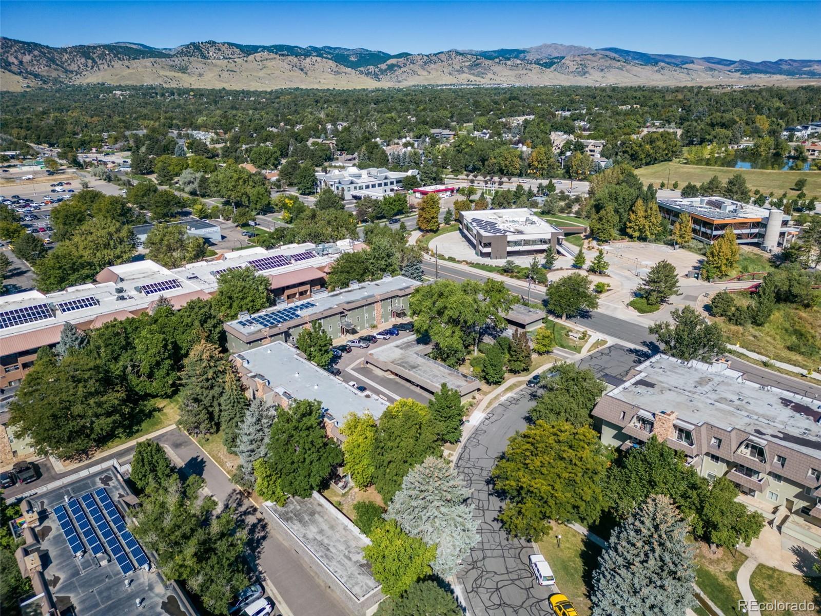 3375 Chisholm Trail, Unit A102 Boulder, CO 80301 - Photo 34 of 40 an aerial view of multiple house