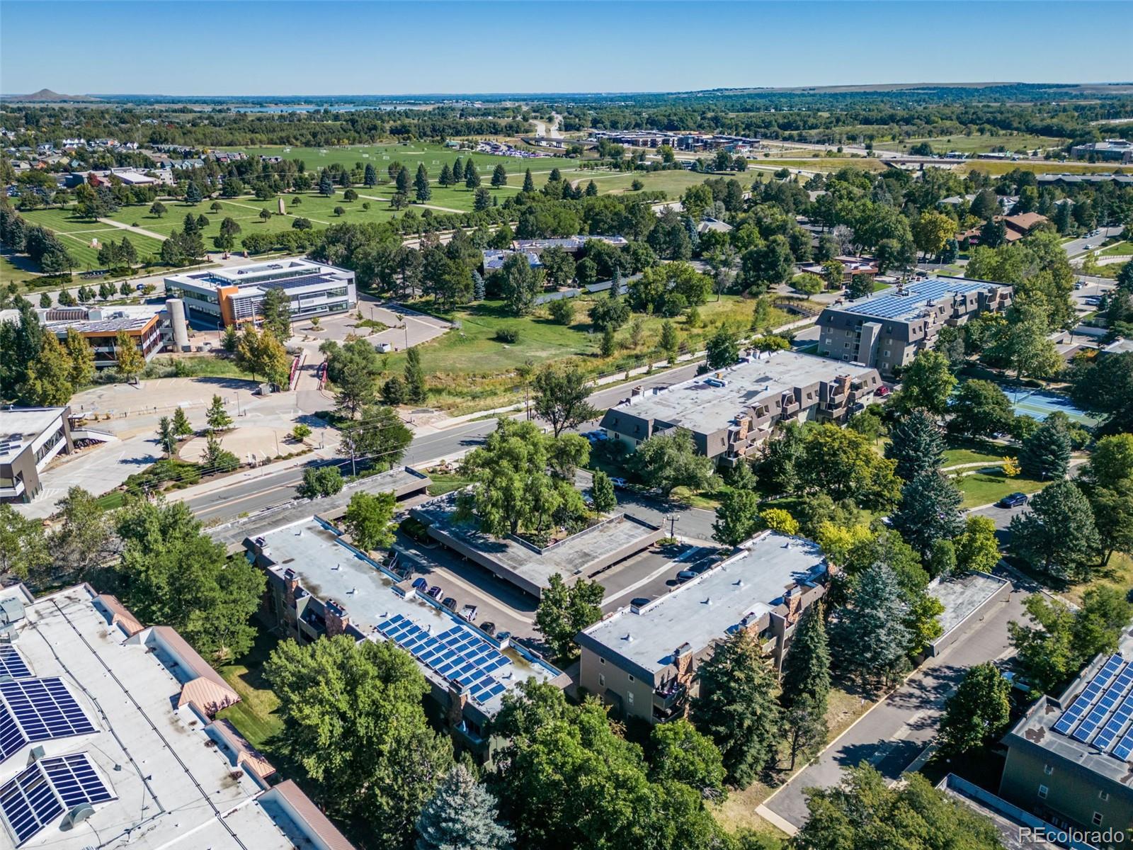 3375 Chisholm Trail, Unit A102 Boulder, CO 80301 - Photo 35 of 40 an aerial view of multiple house