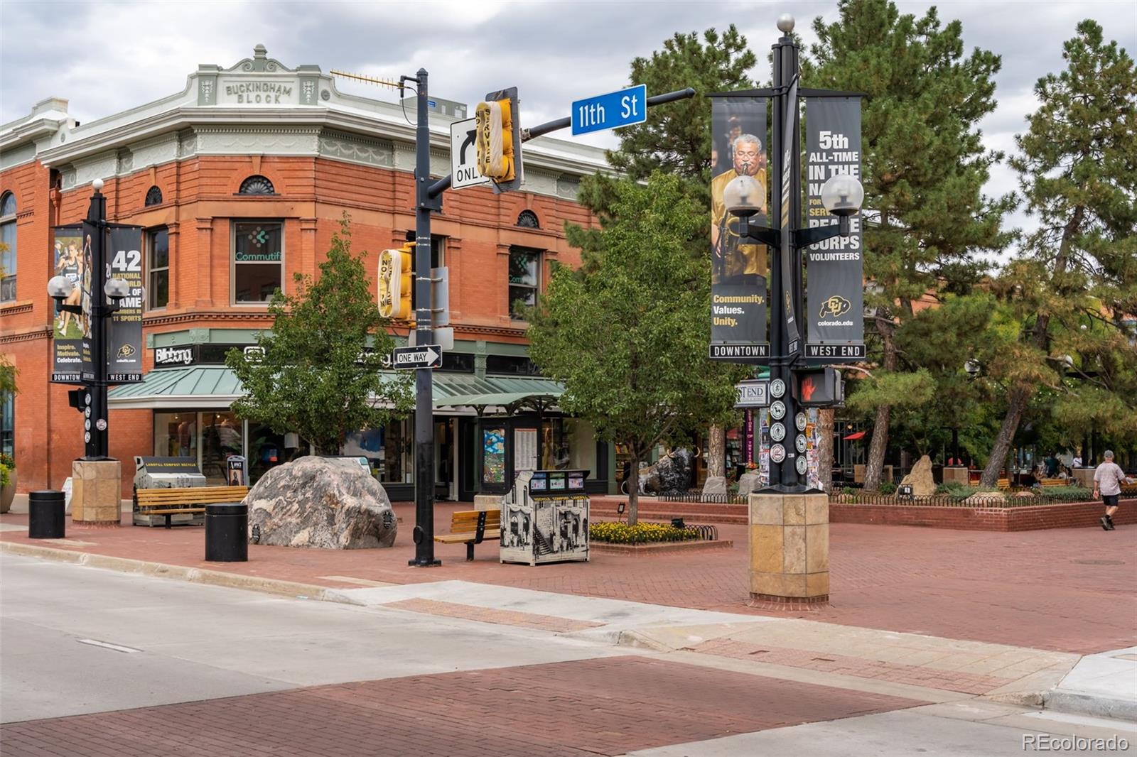3375 Chisholm Trail, Unit A102 Boulder, CO 80301 - Photo 36 of 40 a front view of a building with street