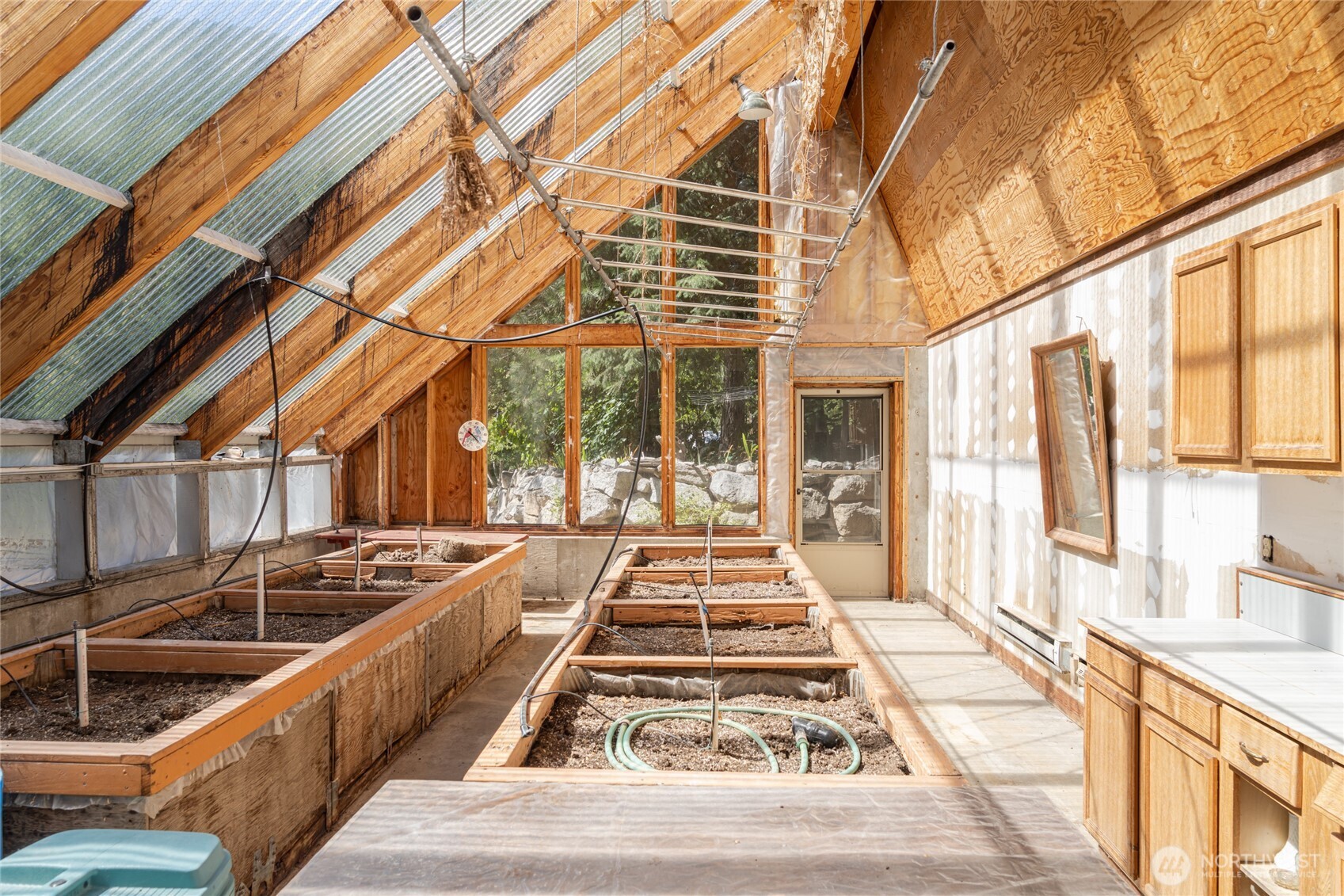 17976 Entiat River Road Entiat, WA 98822 - Photo 20 of 40 a view of a balcony with car parked