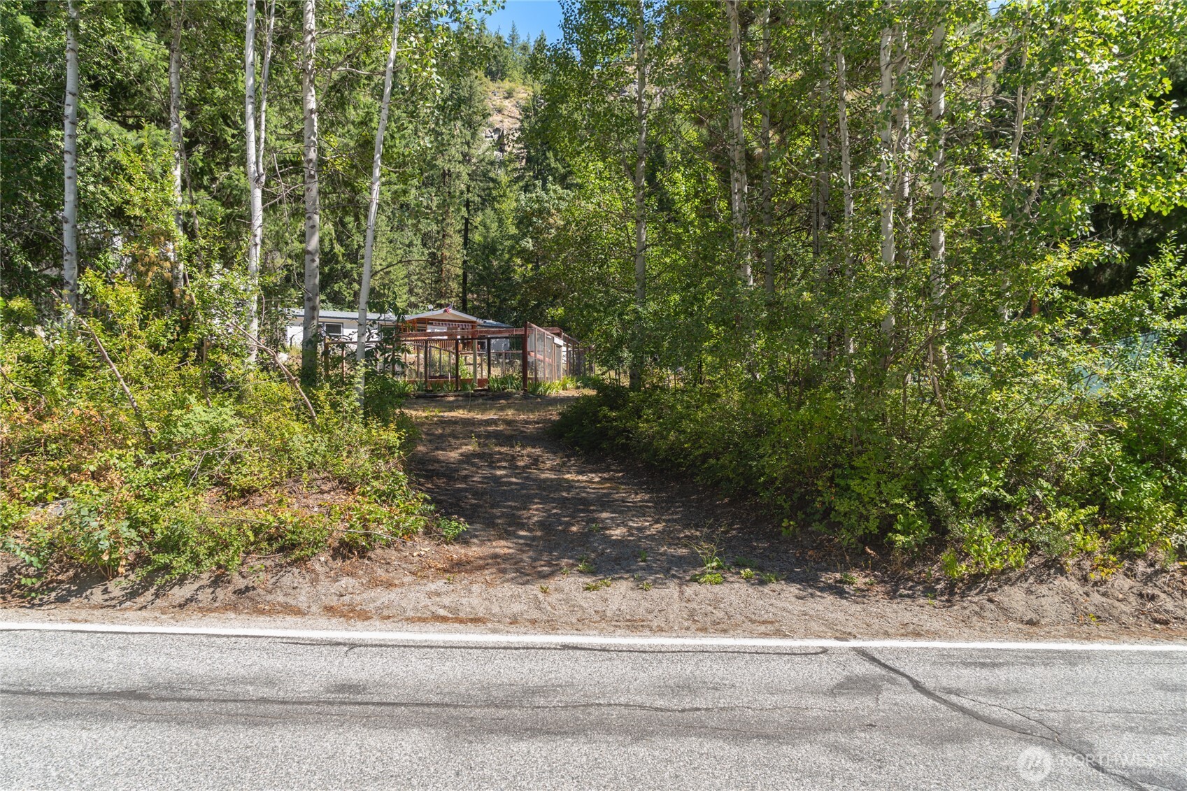 17976 Entiat River Road Entiat, WA 98822 - Photo 40 of 40 a view of a yard with a tree