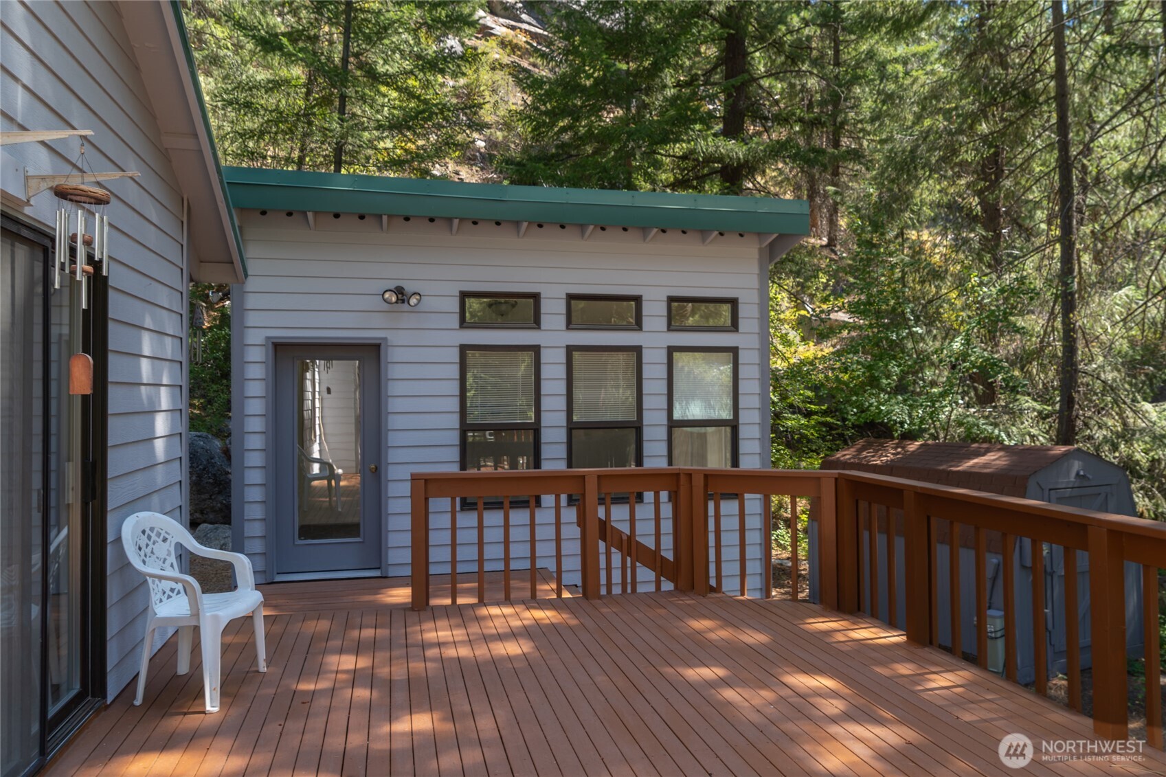 17976 Entiat River Road Entiat, WA 98822 - Photo 9 of 40 a view of a house with a porch