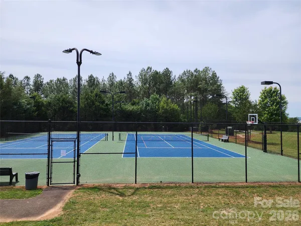 a view of a tennis court