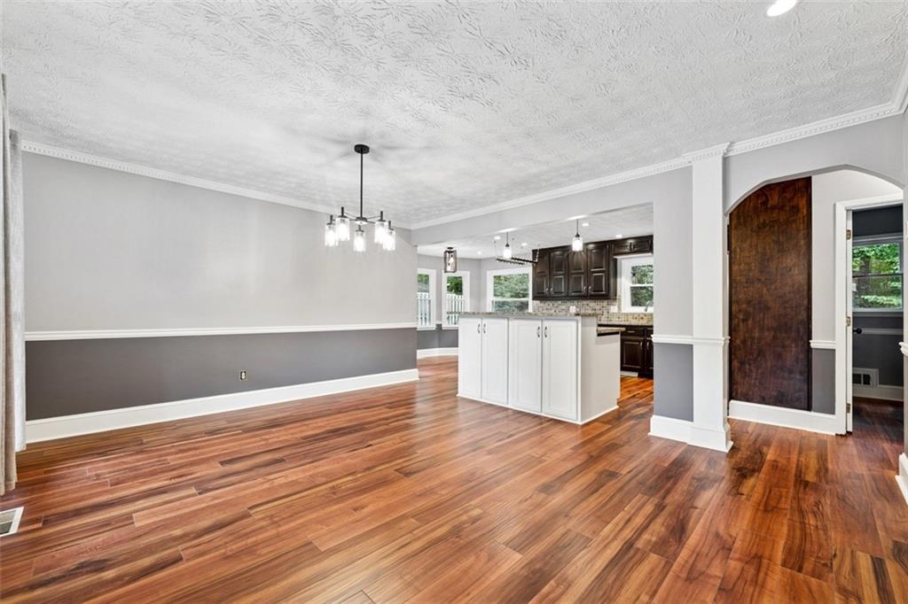 2017 Parsons Ridge Duluth, GA 30097 - Photo 11 of 53 a view of kitchen with wooden floor and window