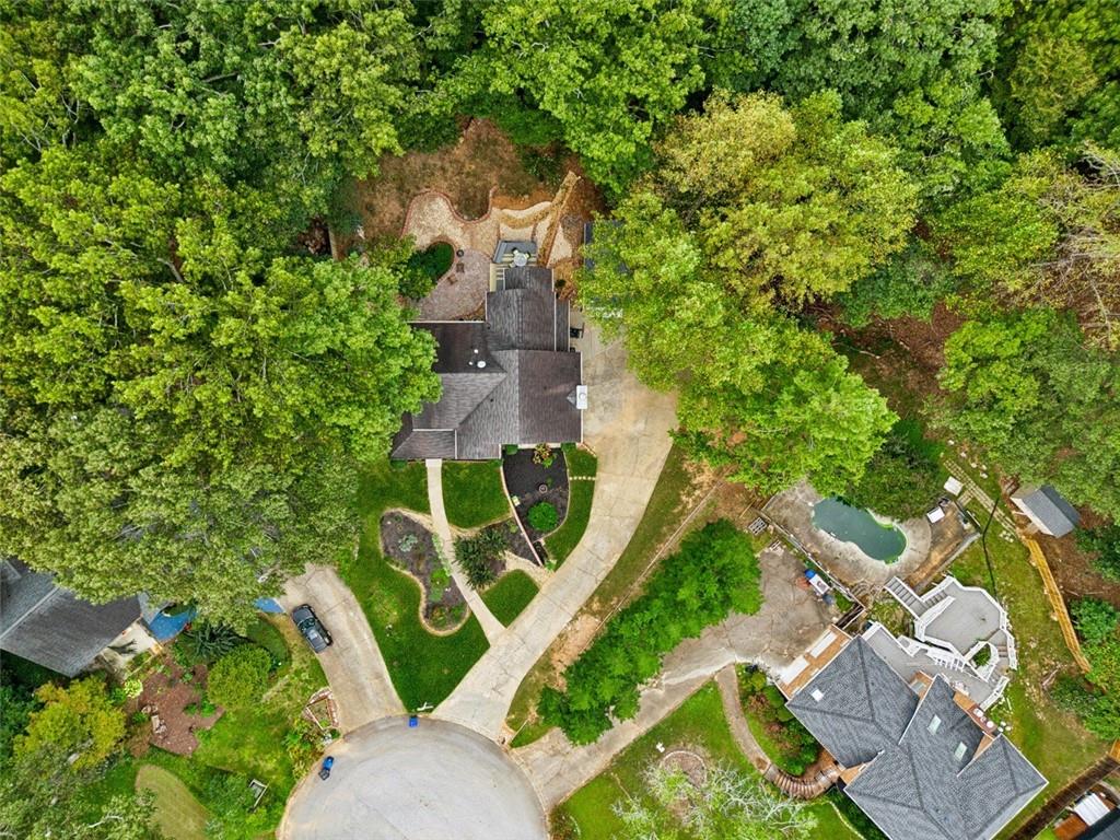 2017 Parsons Ridge Duluth, GA 30097 - Photo 48 of 53 an aerial view of a house with outdoor space