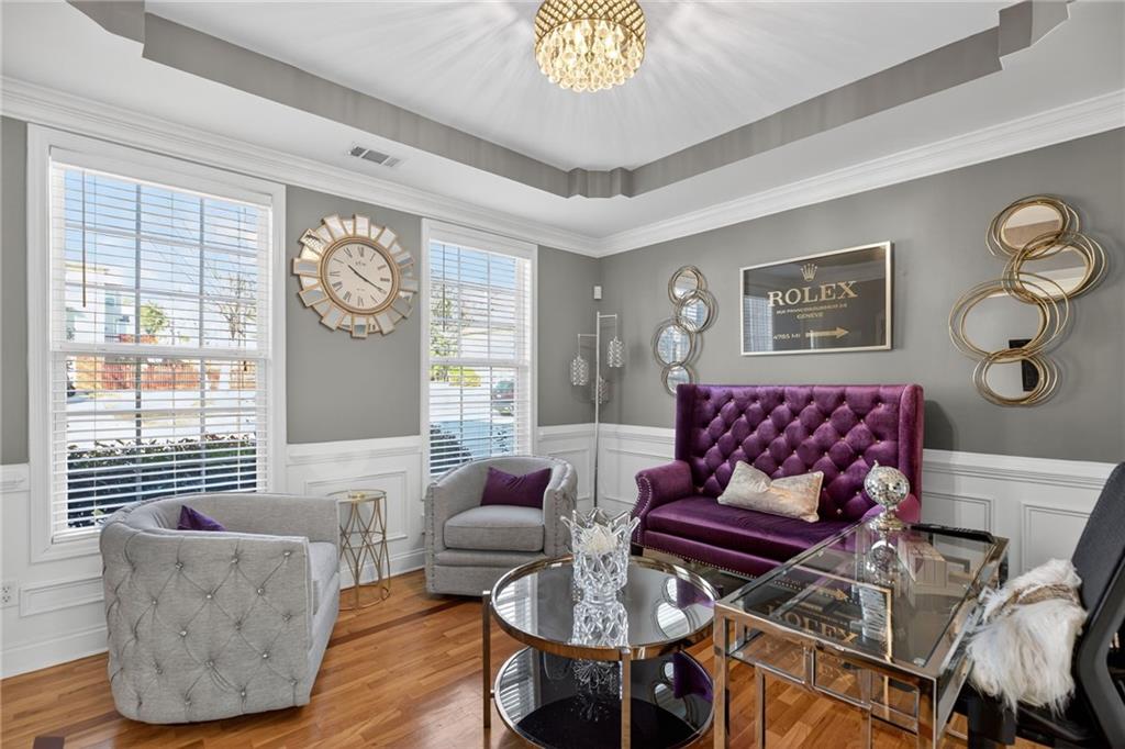 4817 Pepper Tree Lane Douglasville, GA 30135 - Photo 9 of 65 a living room with furniture and a large window
