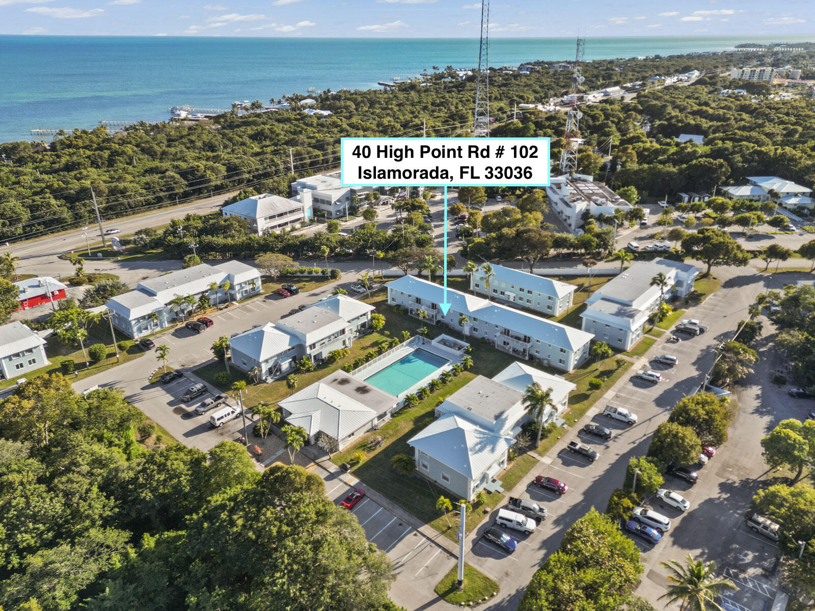 40 High Point Road, Unit D102 Tavernier, FL 33070 - Photo 33 of 37 a view of city and ocean