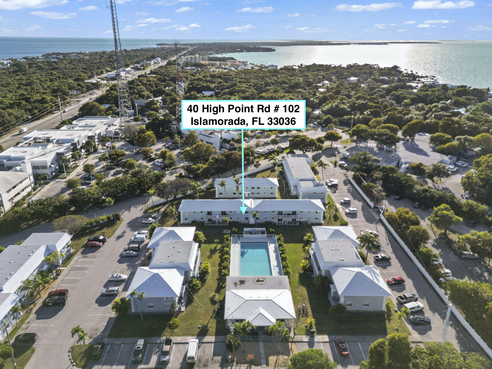40 High Point Road, Unit D102 Tavernier, FL 33070 - Photo 34 of 37 Aerial