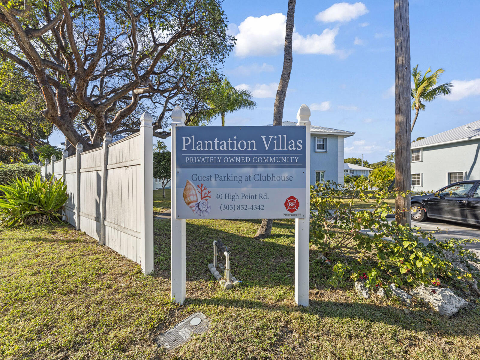 40 High Point Road, Unit D102 Tavernier, FL 33070 - Photo 37 of 37 a sign on the side of a road